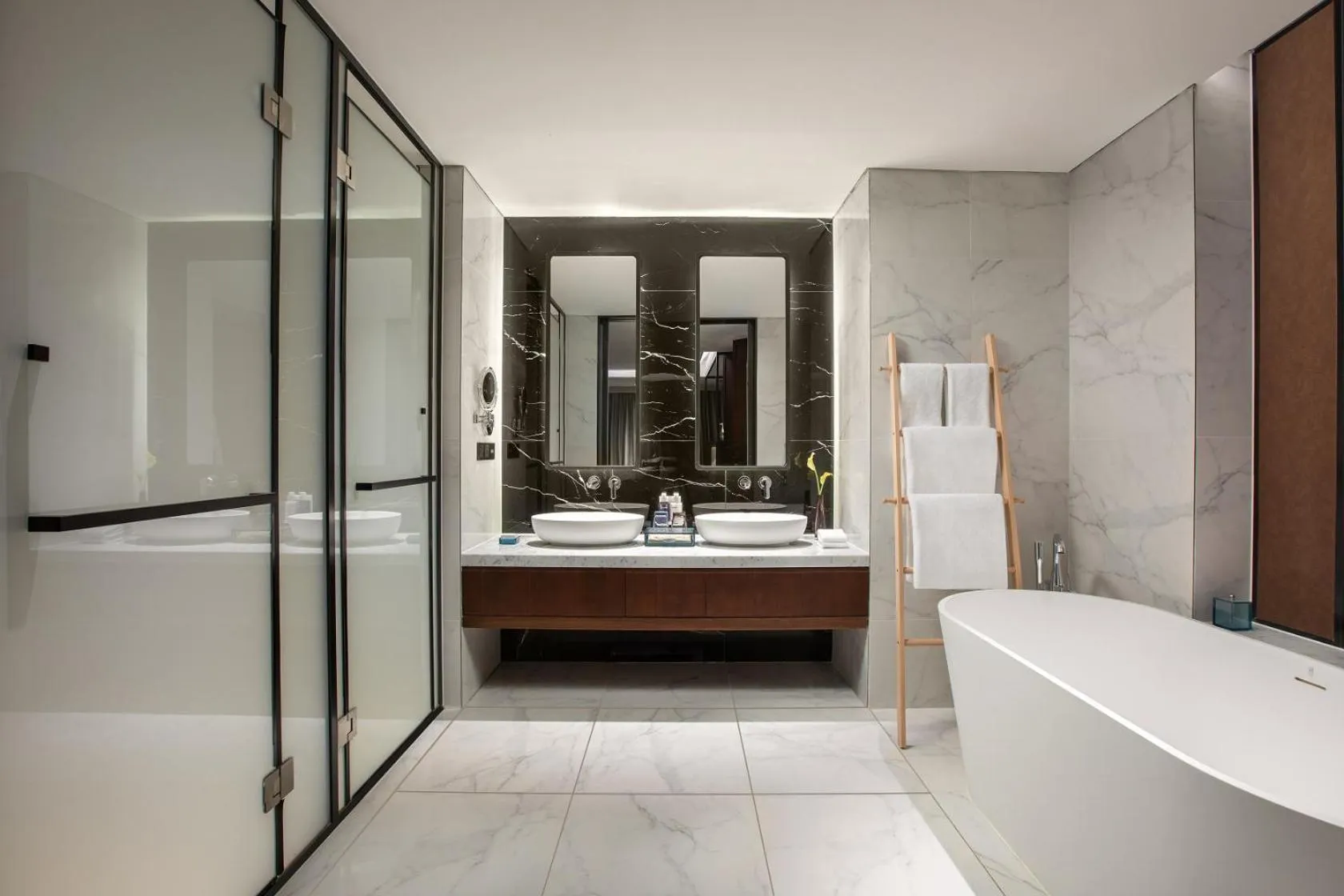 Bathroom in voco Hefei Binhu by IHG