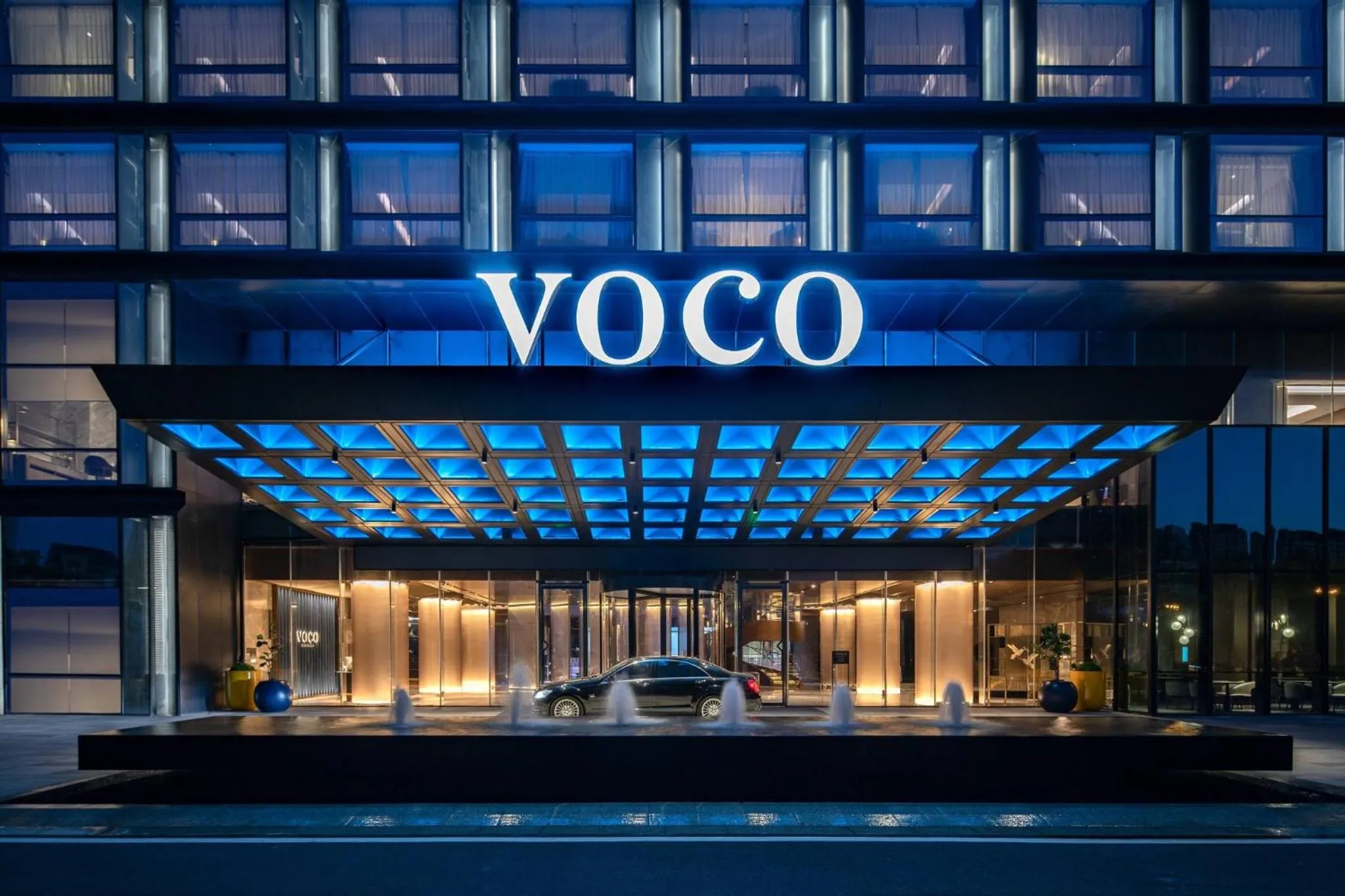 Property building in voco Hefei Binhu by IHG