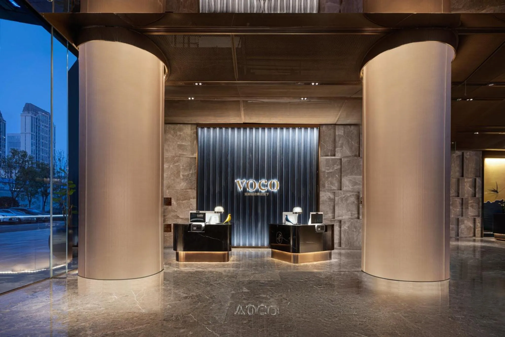 Property building in voco Hefei Binhu by IHG