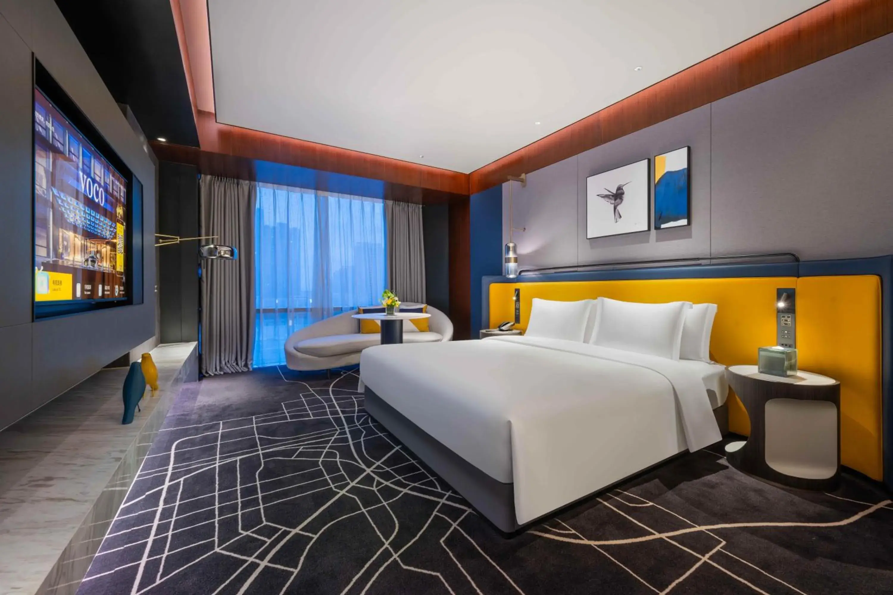 Photo of the whole room, Bed in voco Hefei Binhu by IHG Photo of the whole room, Bed in voco Hefei Binhu by IHG