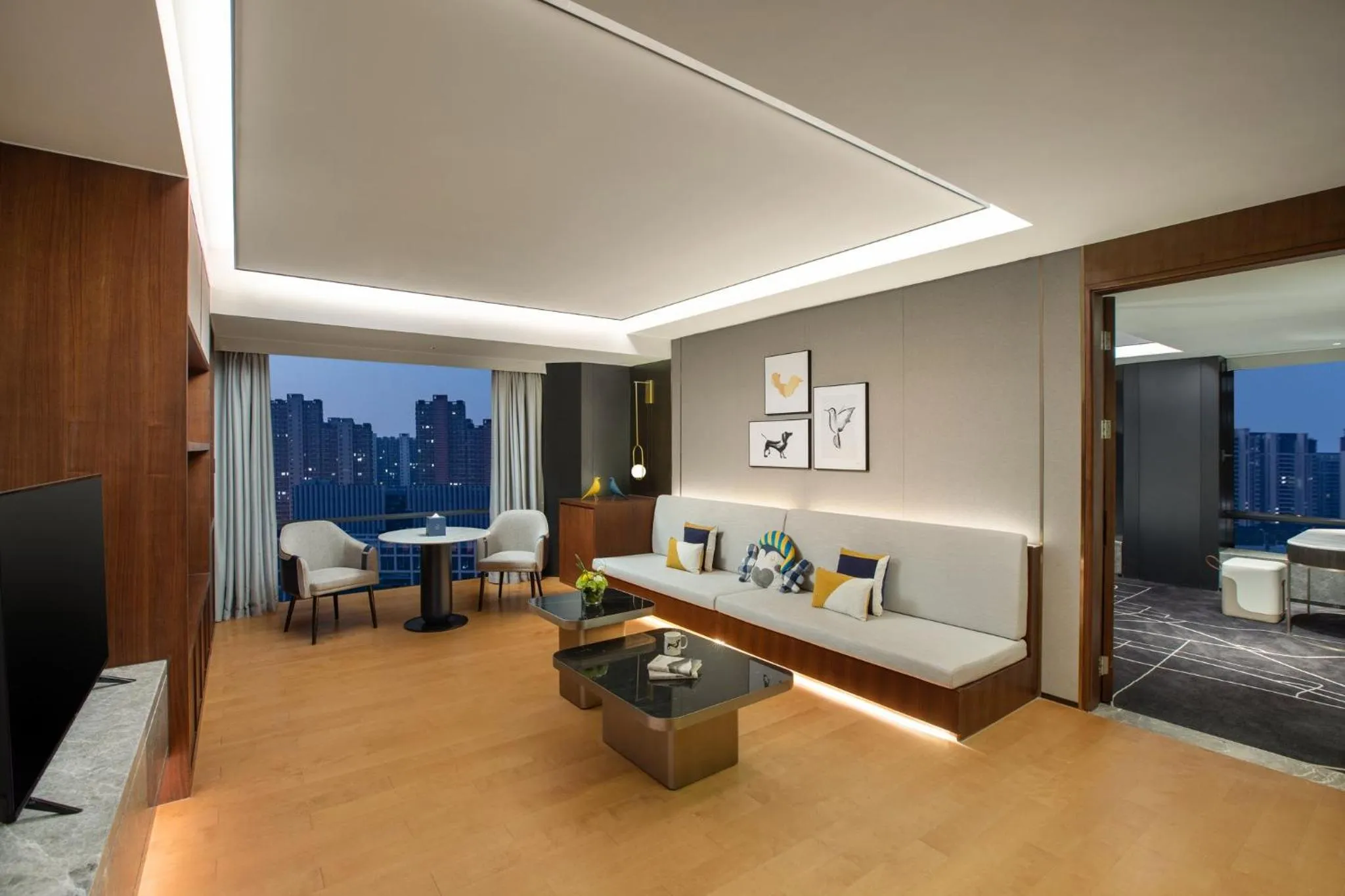 Bathroom in voco Hefei Binhu by IHG