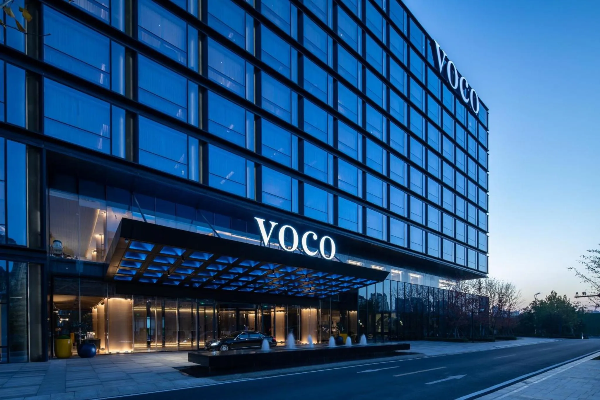 Property building in voco Hefei Binhu by IHG