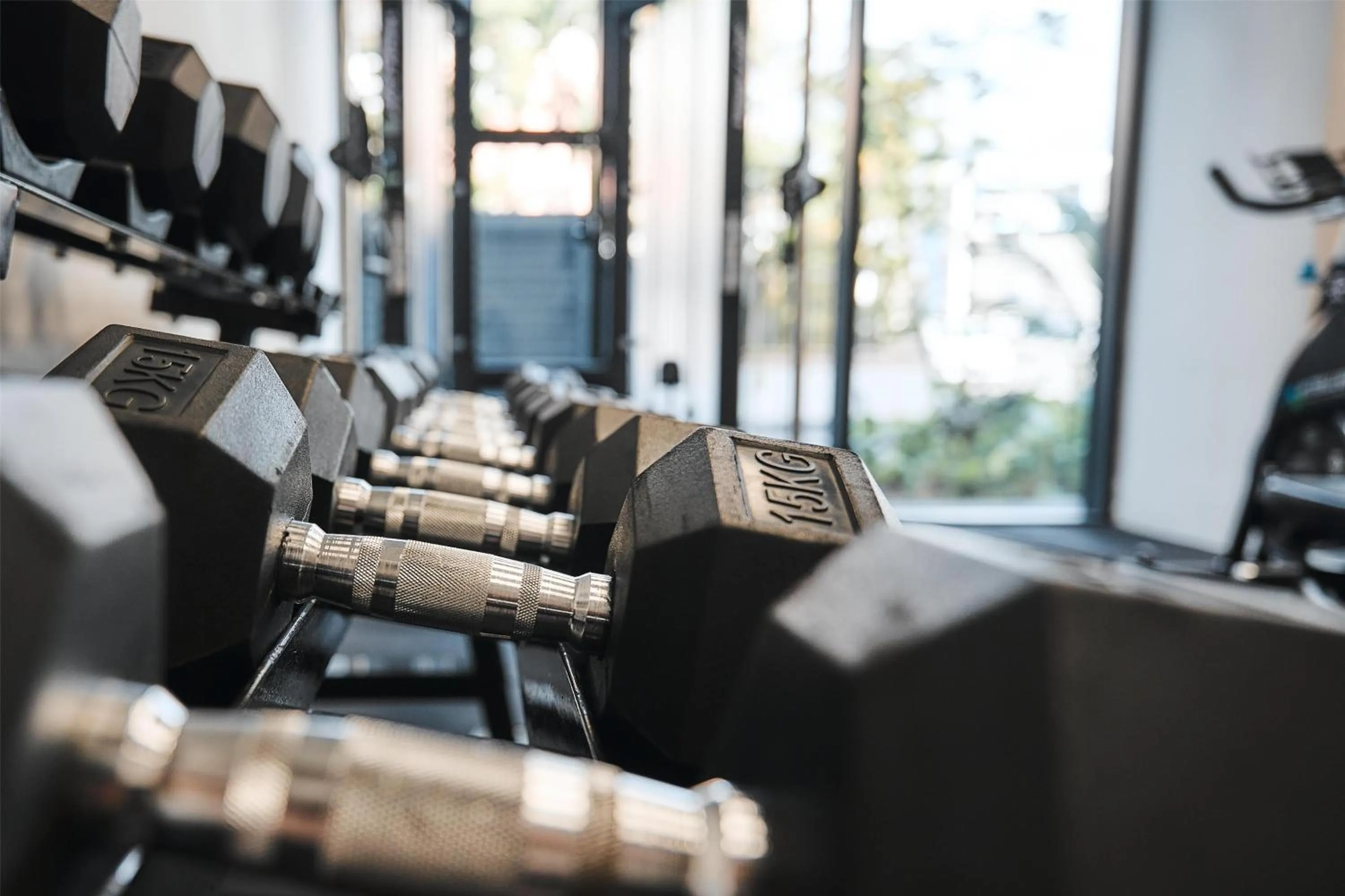 Fitness centre/facilities in Radisson Hotel Saint Denis, La Reunion