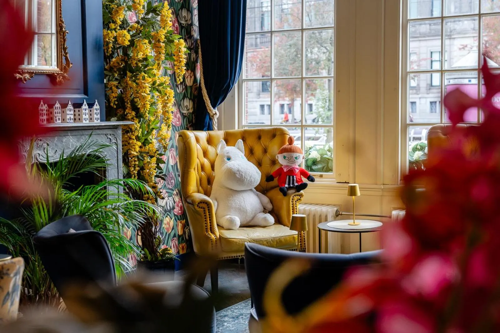 Seating area in Boutique Hotel des Arts