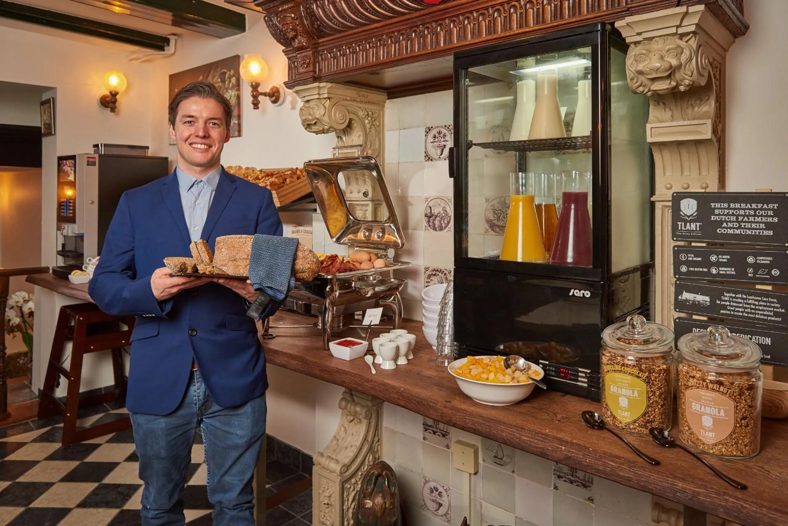 Food and drinks in Boutique Hotel des Arts