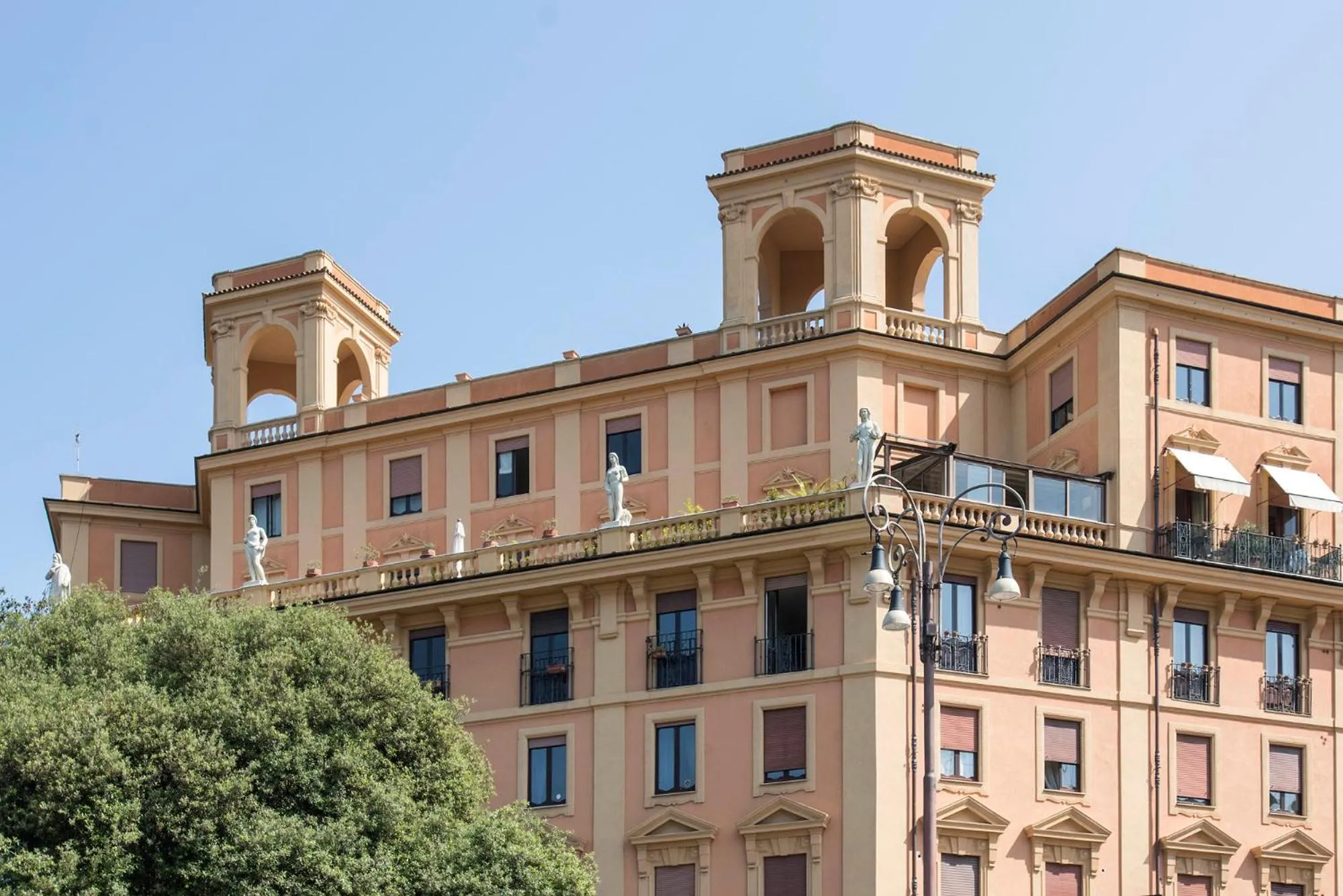 Property building in ""Bright Top Floor Apartment Vatican & Tiber View, Steps from Olympic Stadium"