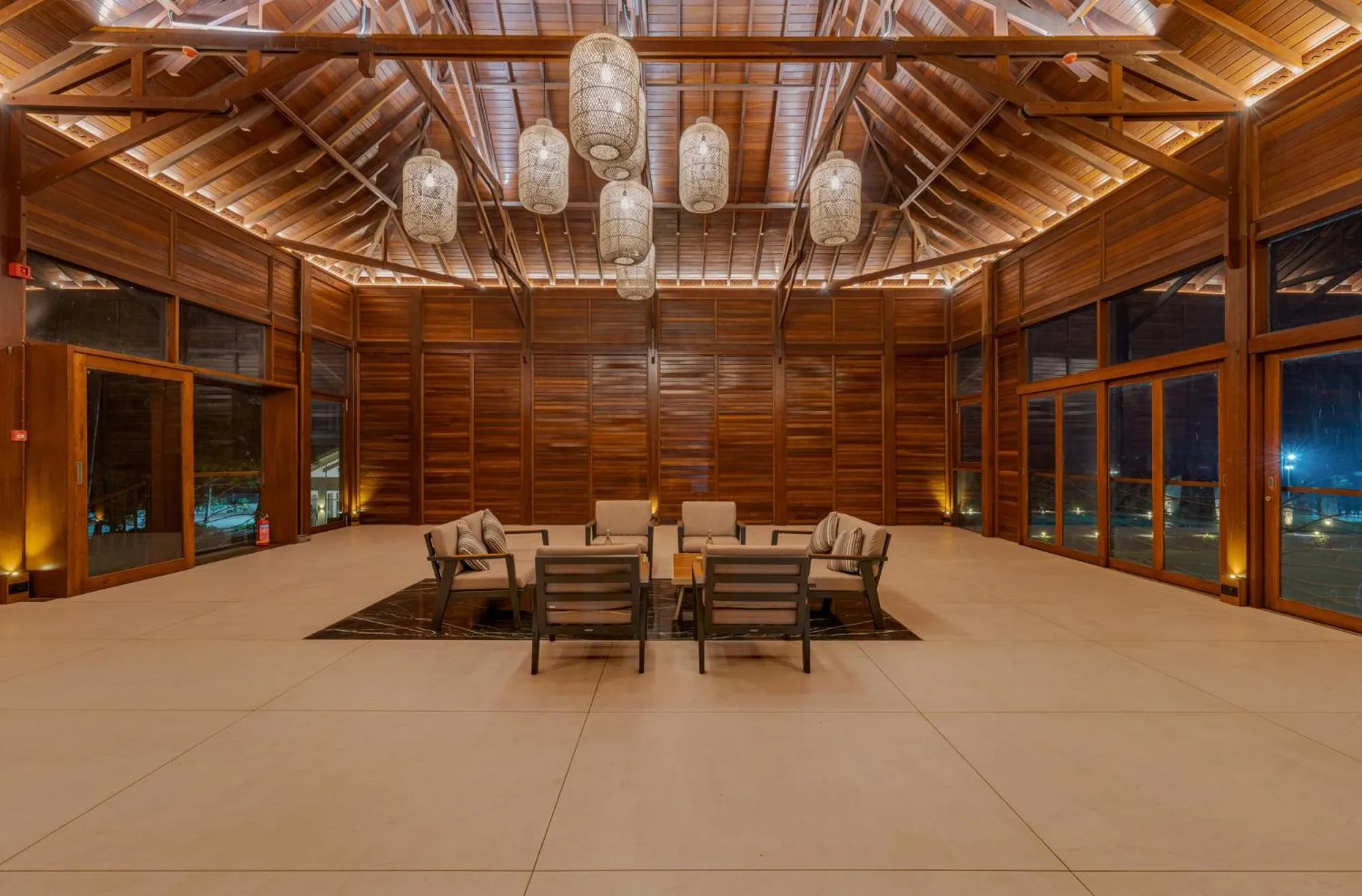 Seating area in Highland Club with Swimming Pool-GYM