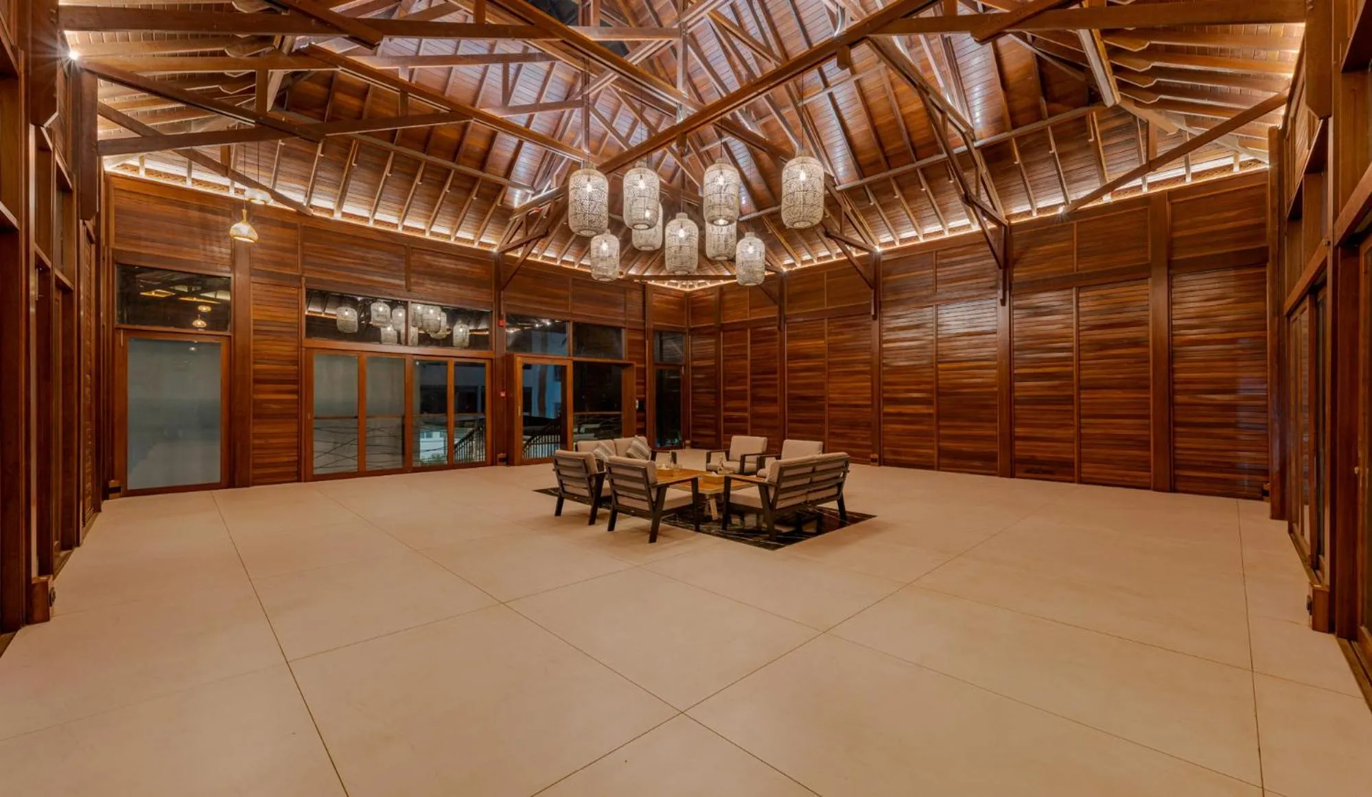 Seating area in Highland Club with Swimming Pool-GYM