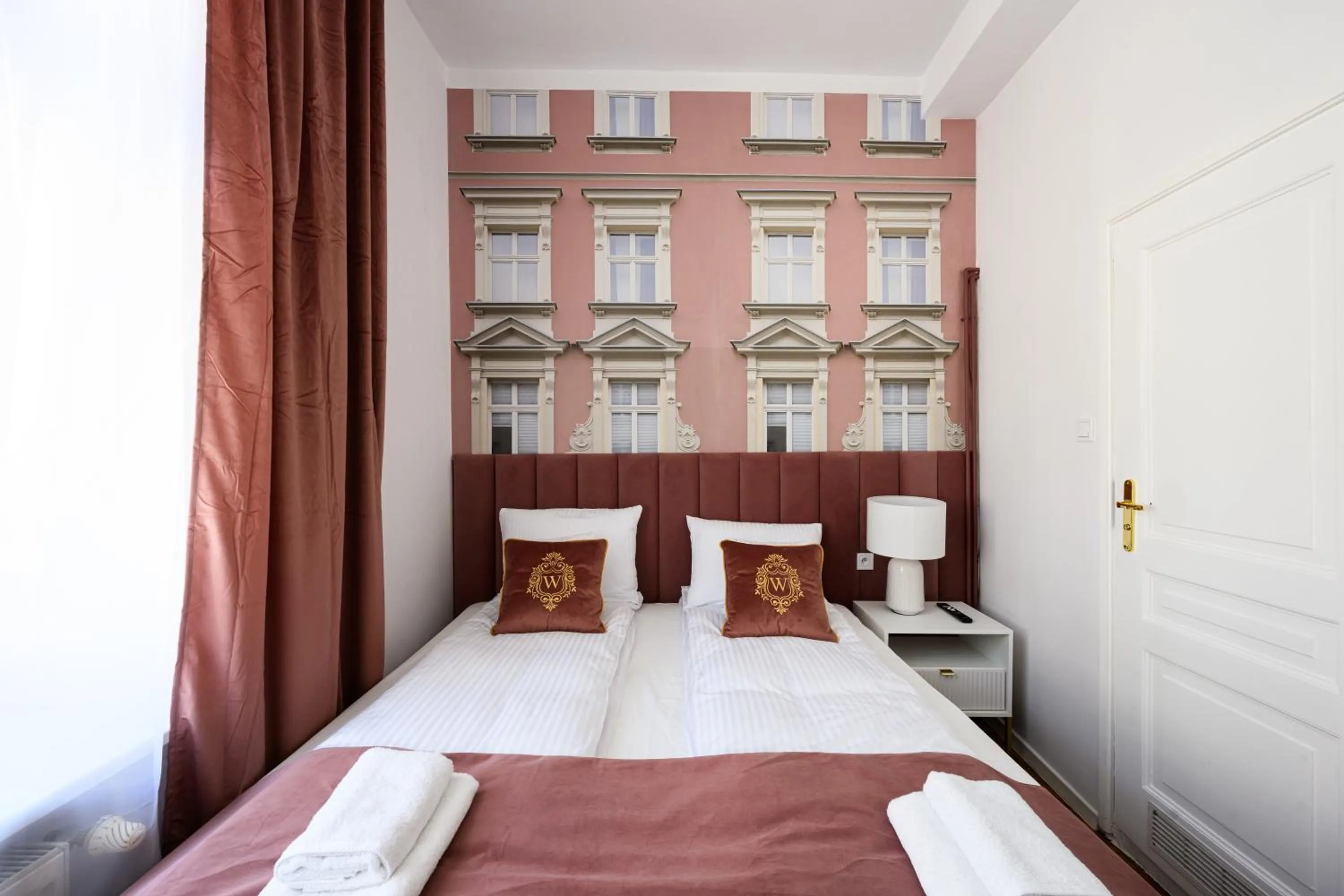 Bed in Wiślna Main Square Apartments