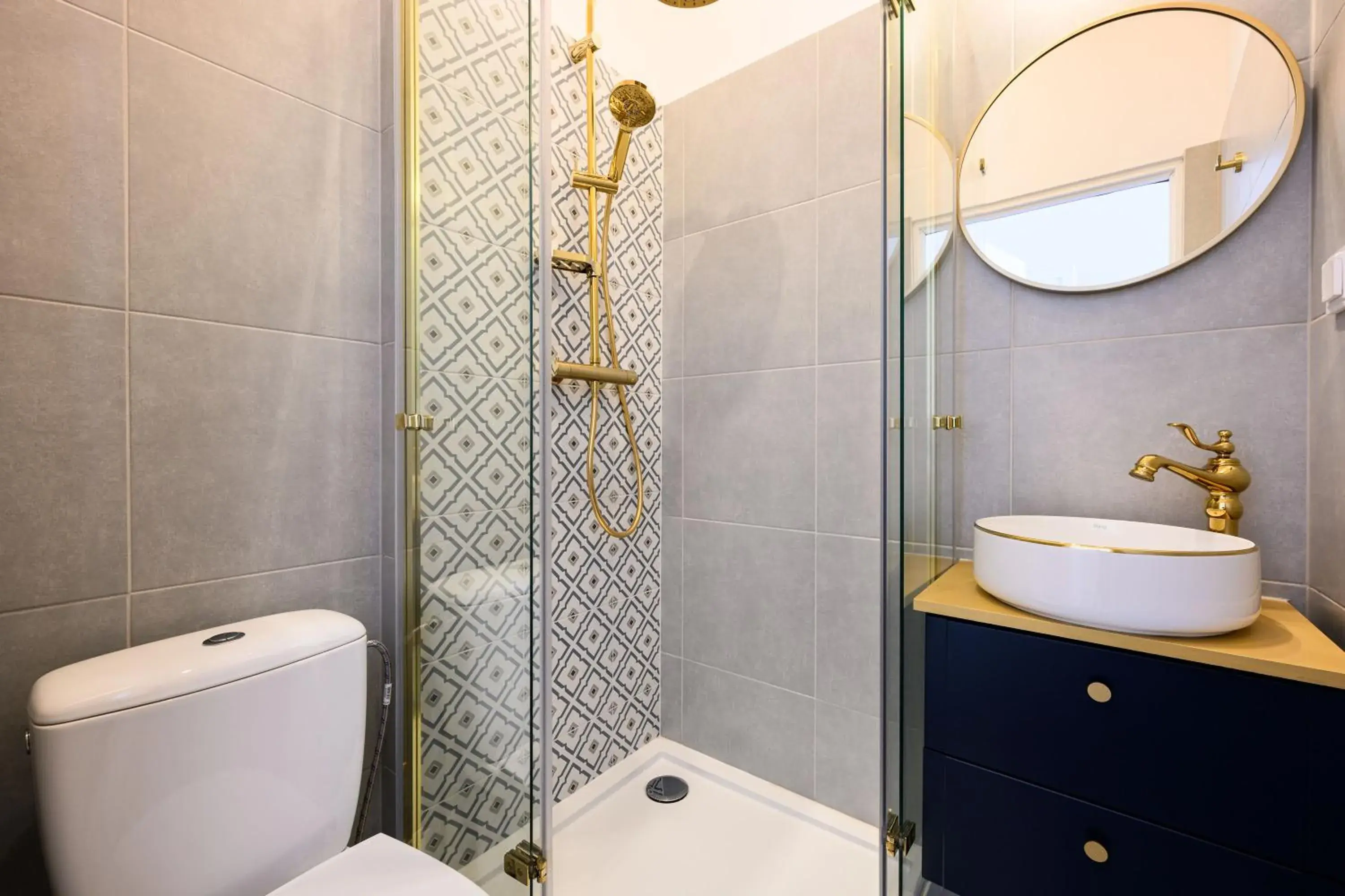 Shower in Wiślna Main Square Apartments Shower in Wiślna Main Square Apartments