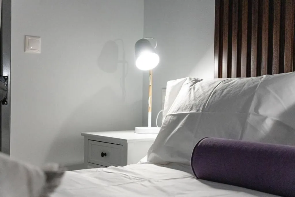 Bed in #S20 Chic 1 BR apartment in the centre of Volos