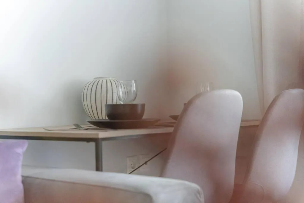 Seating area in #S20 Chic 1 BR apartment in the centre of Volos