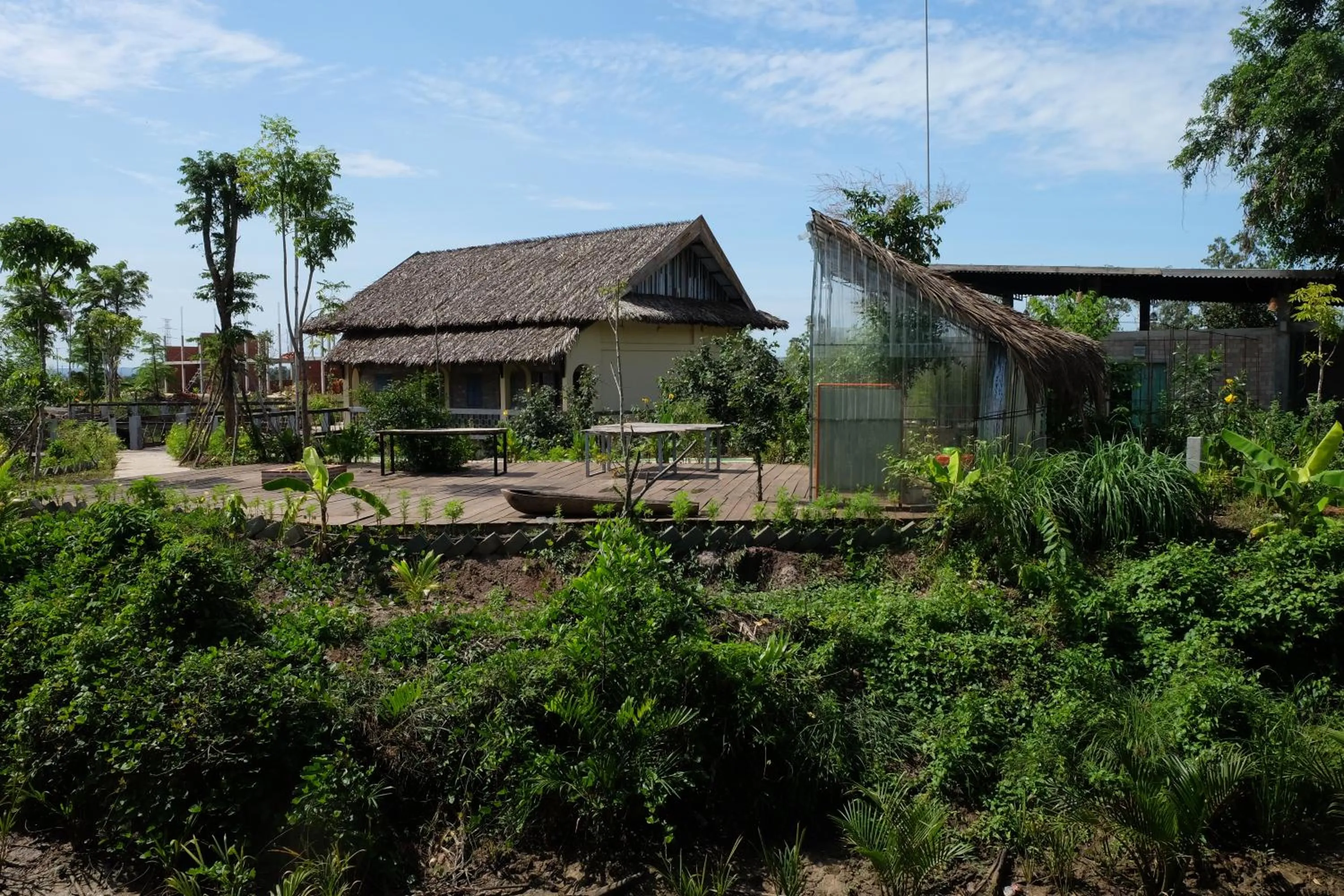 Natural landscape in Kampot Eco Village
