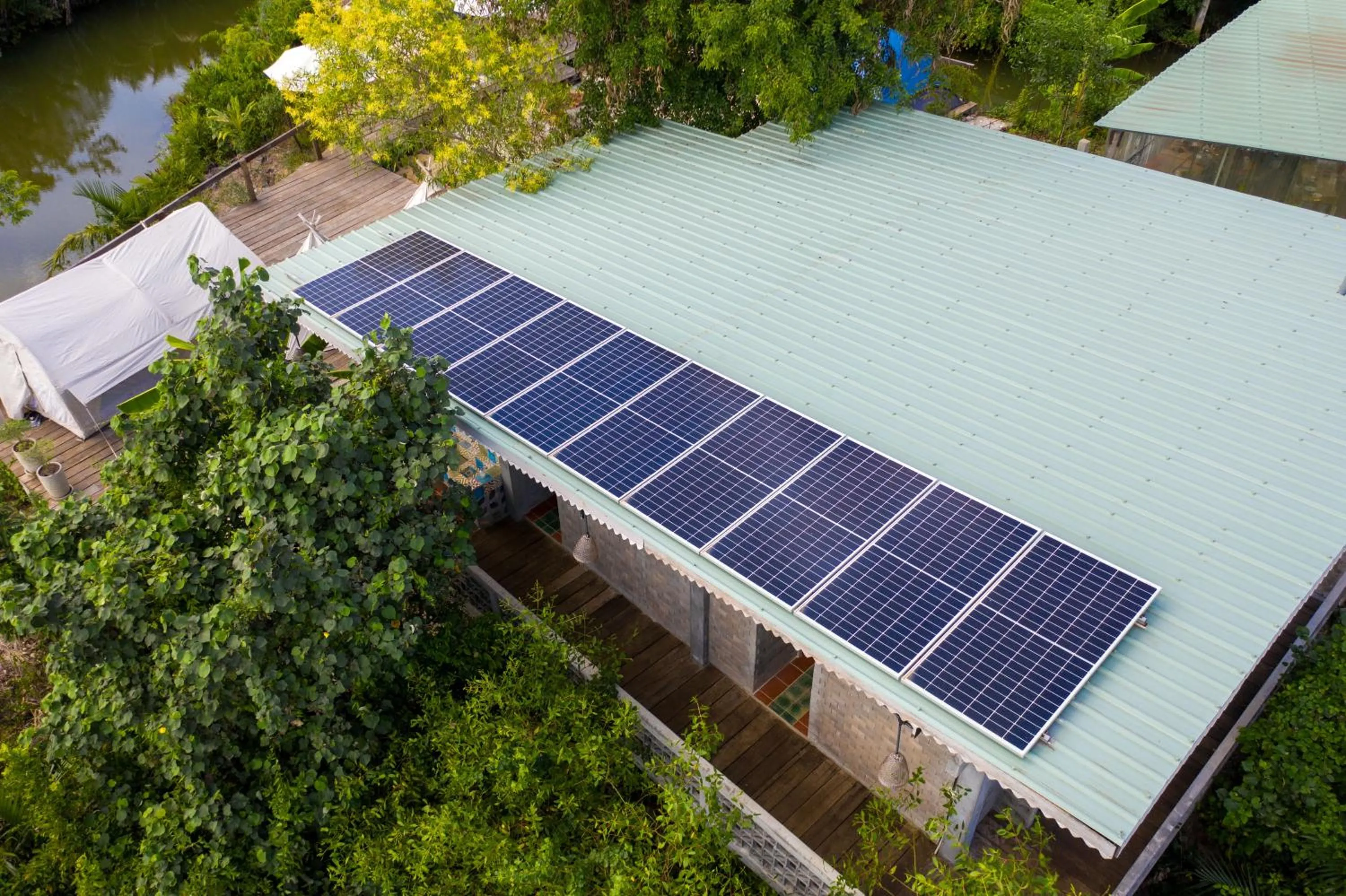 Property building in Kampot Eco Village