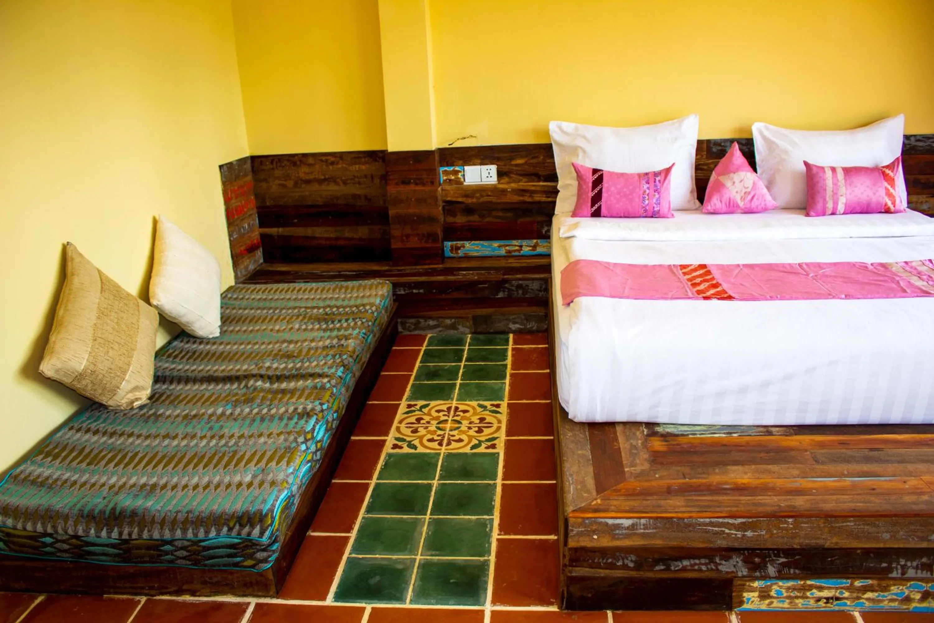 Bed in Kampot Eco Village