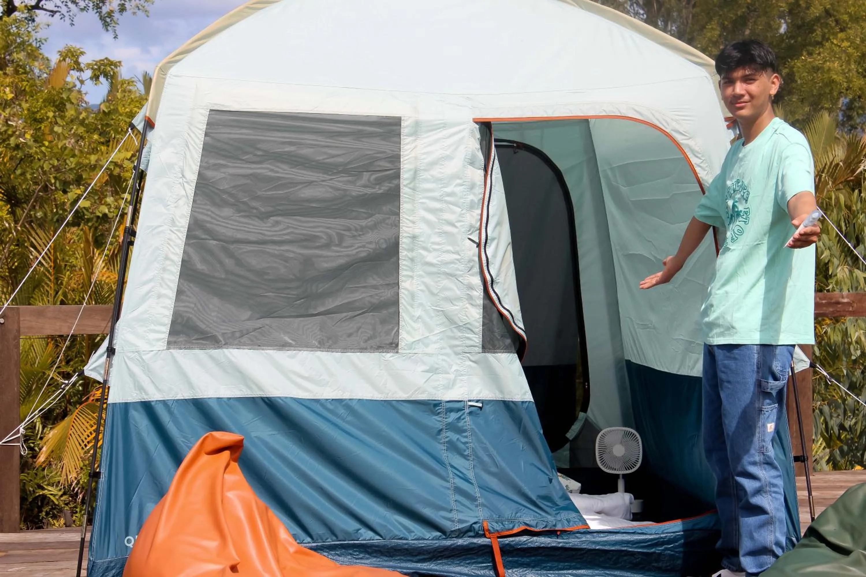 People in Kampot Eco Village