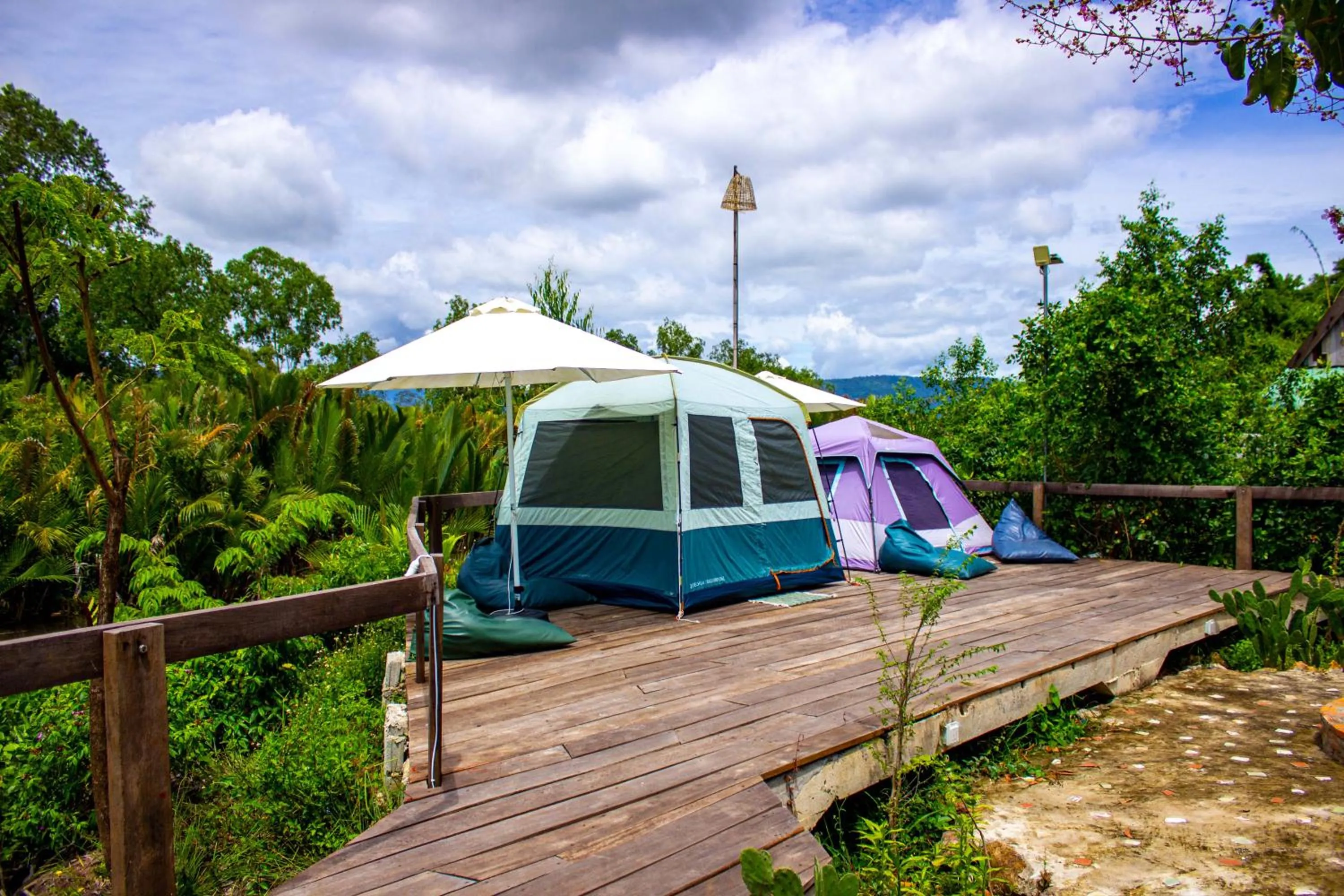 View (from property/room) in Kampot Eco Village