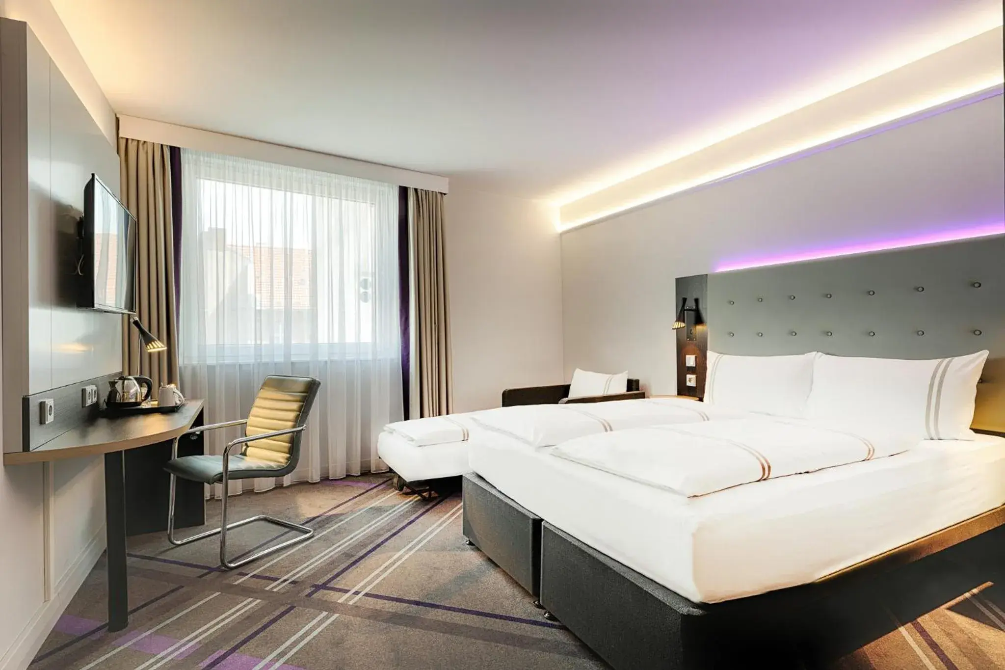 Bed in Premier Inn Berlin City Centre Bed in Premier Inn Berlin City Centre