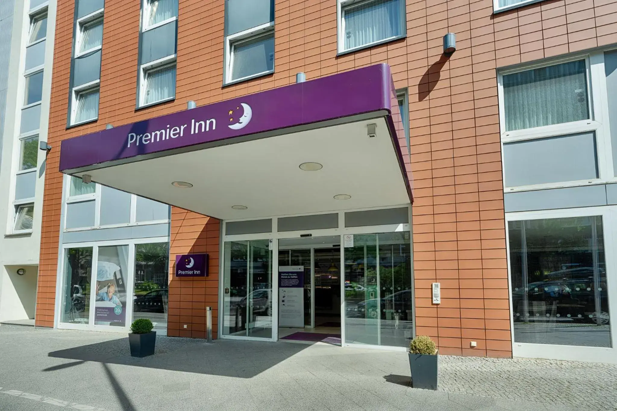 Property building in Premier Inn Berlin City Centre Property building in Premier Inn Berlin City Centre