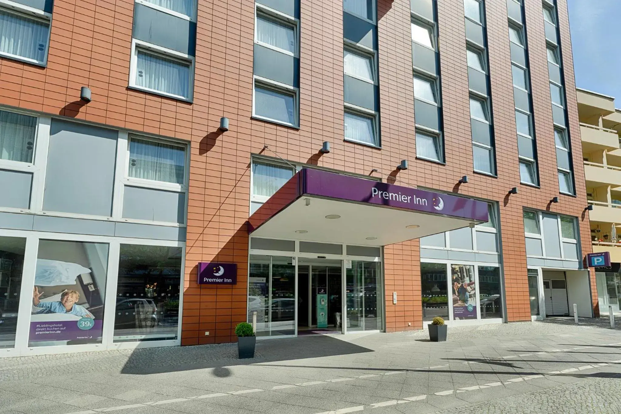 Property building in Premier Inn Berlin City Centre Property building in Premier Inn Berlin City Centre