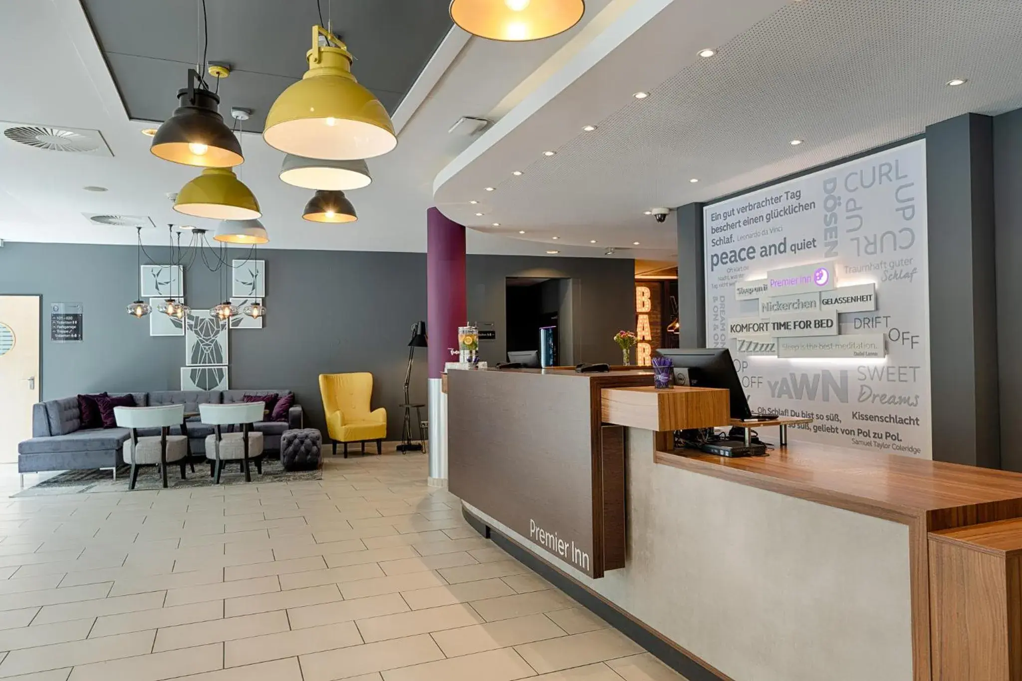 Lobby or reception in Premier Inn Berlin City Centre Lobby or reception in Premier Inn Berlin City Centre