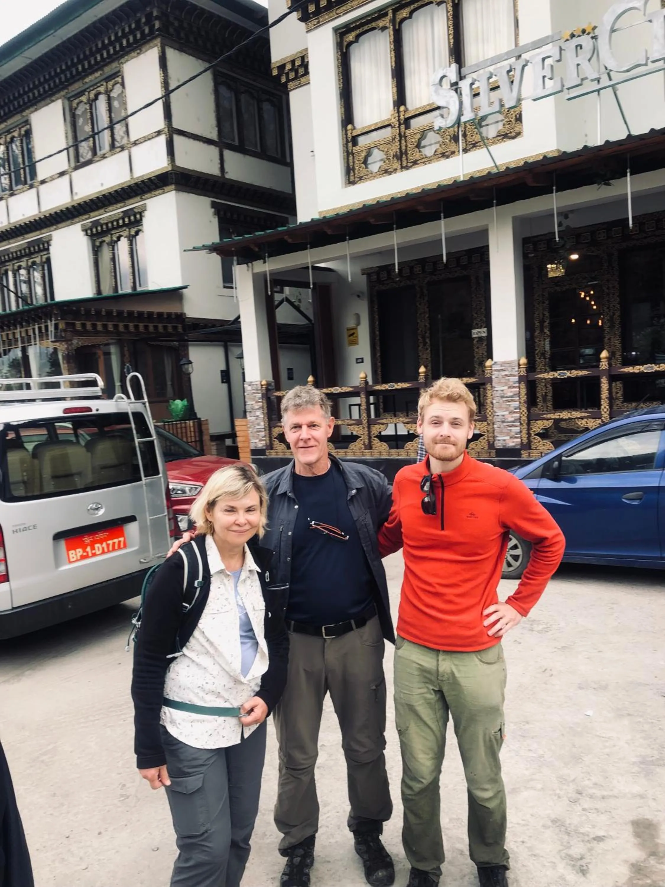 group of guests in Silver Cloud Hotel