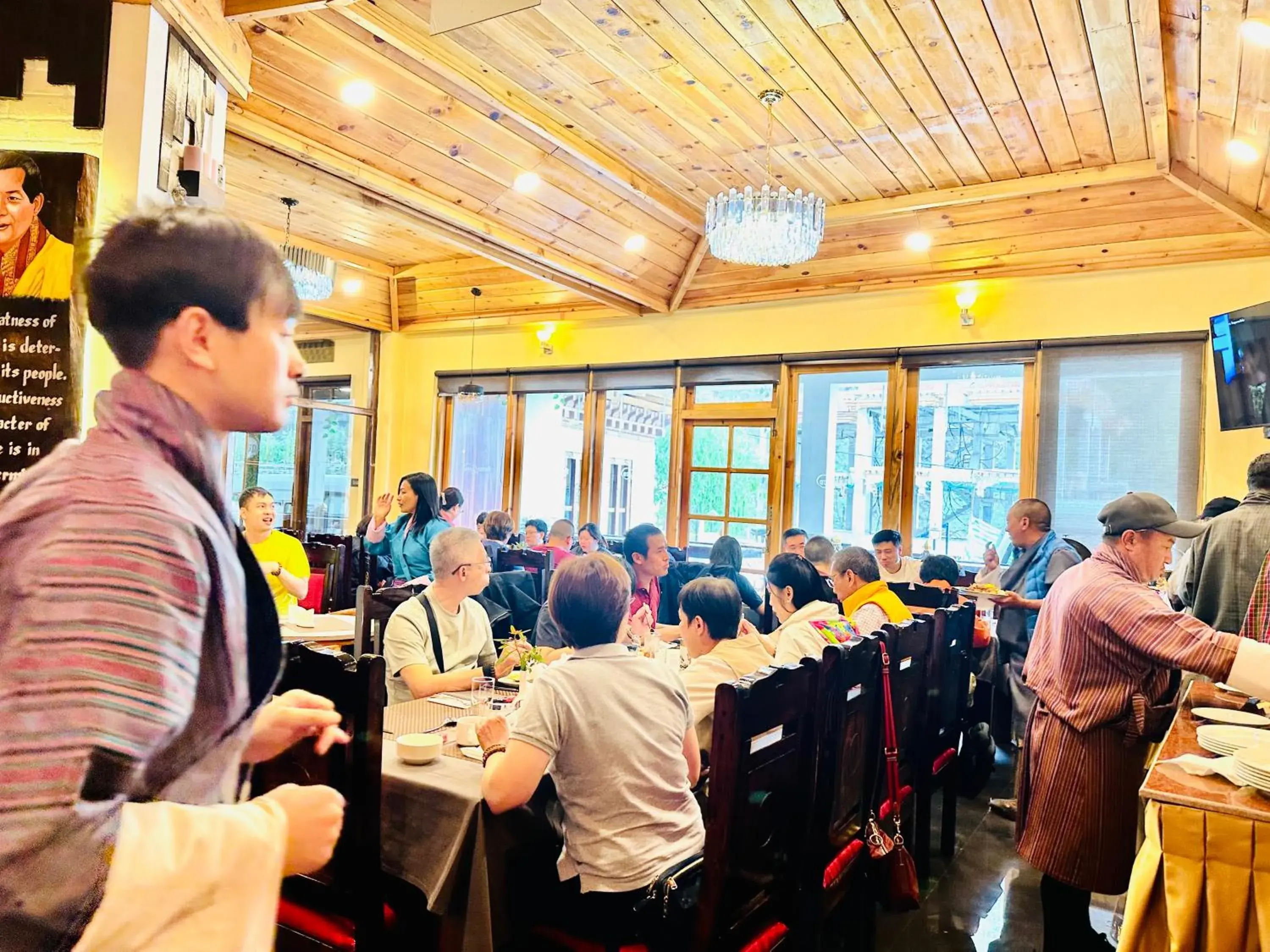 Buffet breakfast in Silver Cloud Hotel Buffet breakfast in Silver Cloud Hotel