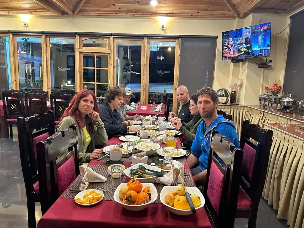 Guests in Silver Cloud Hotel