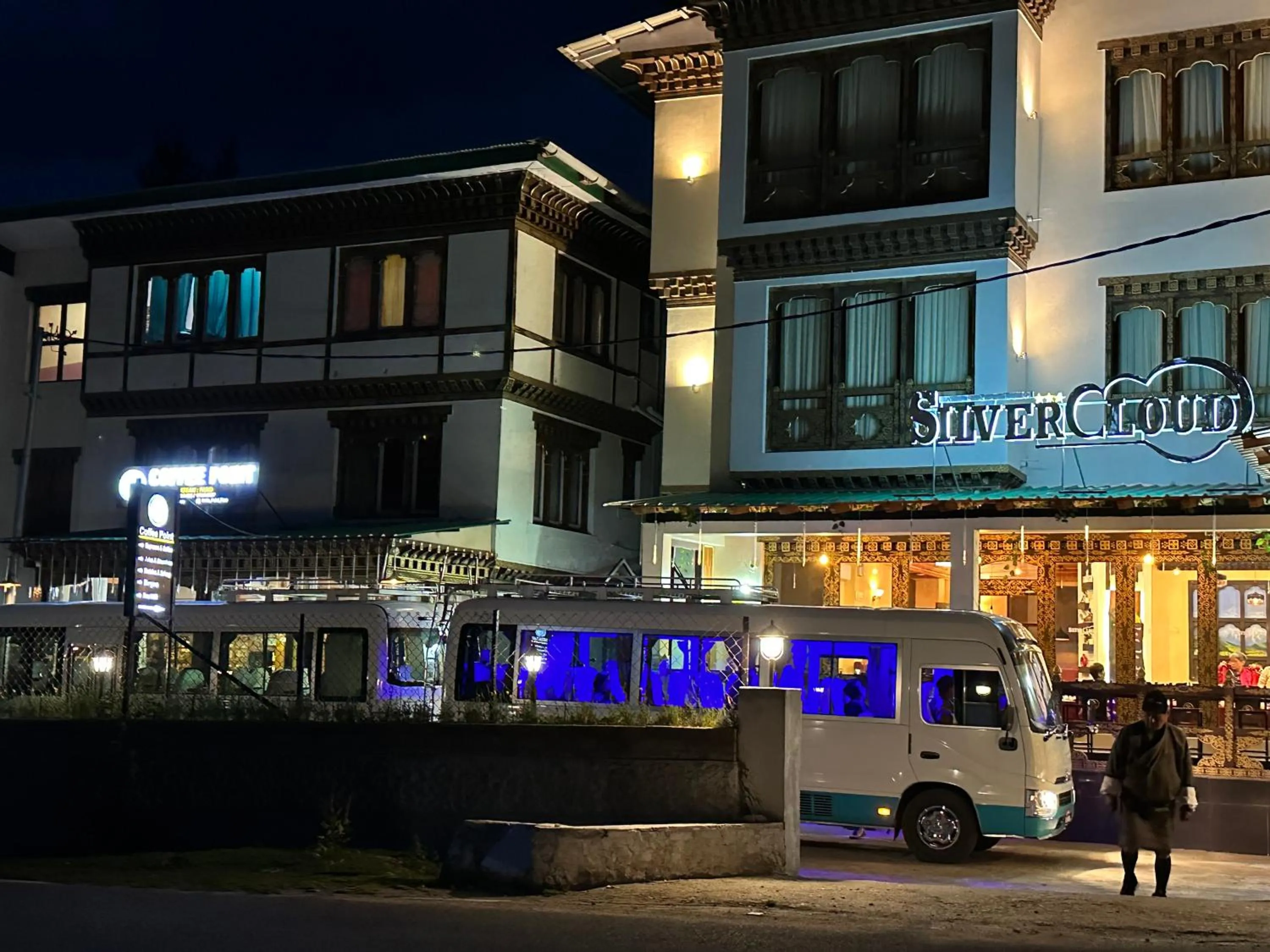 Property building in Silver Cloud Hotel