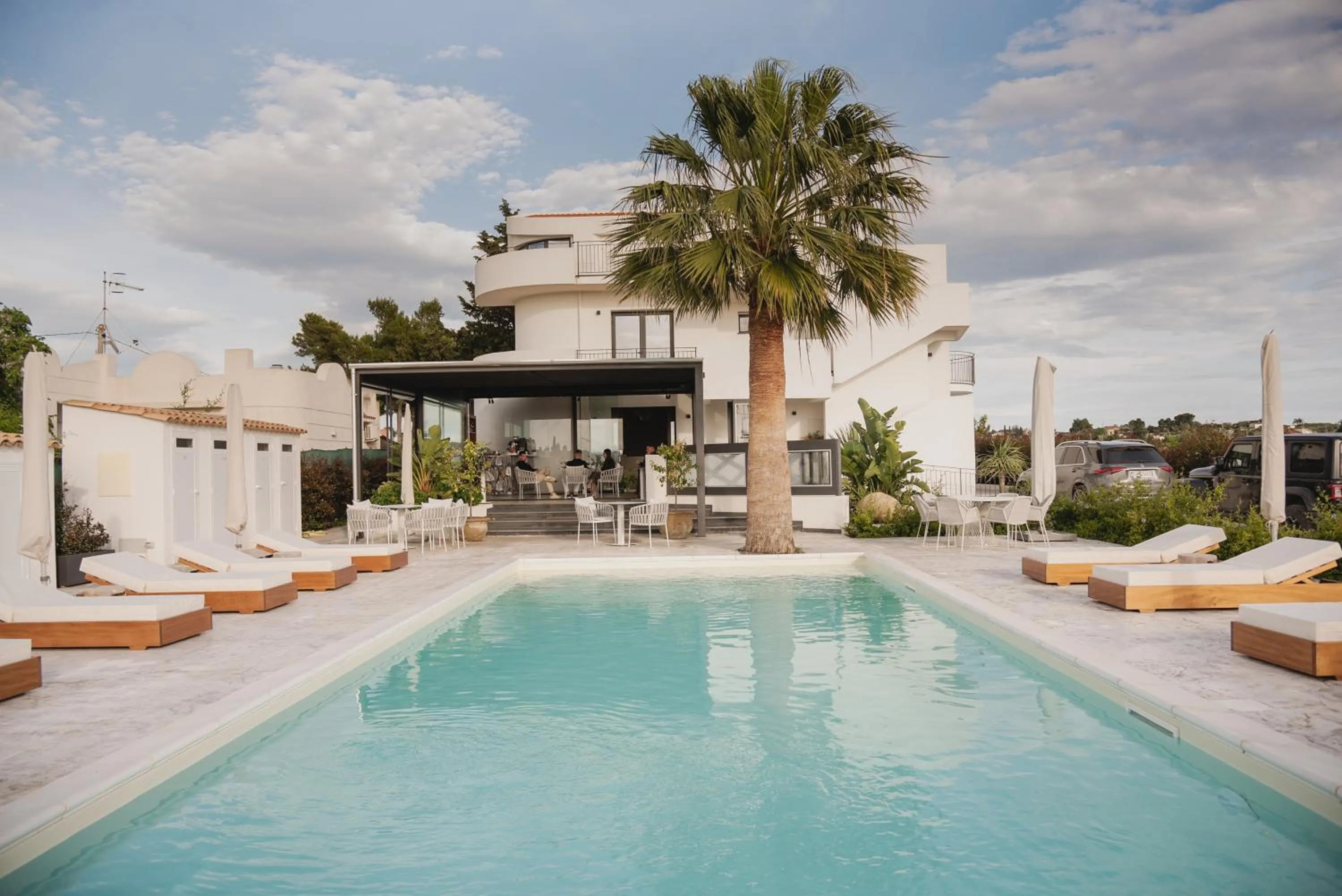 Swimming pool in Villa Salisà
