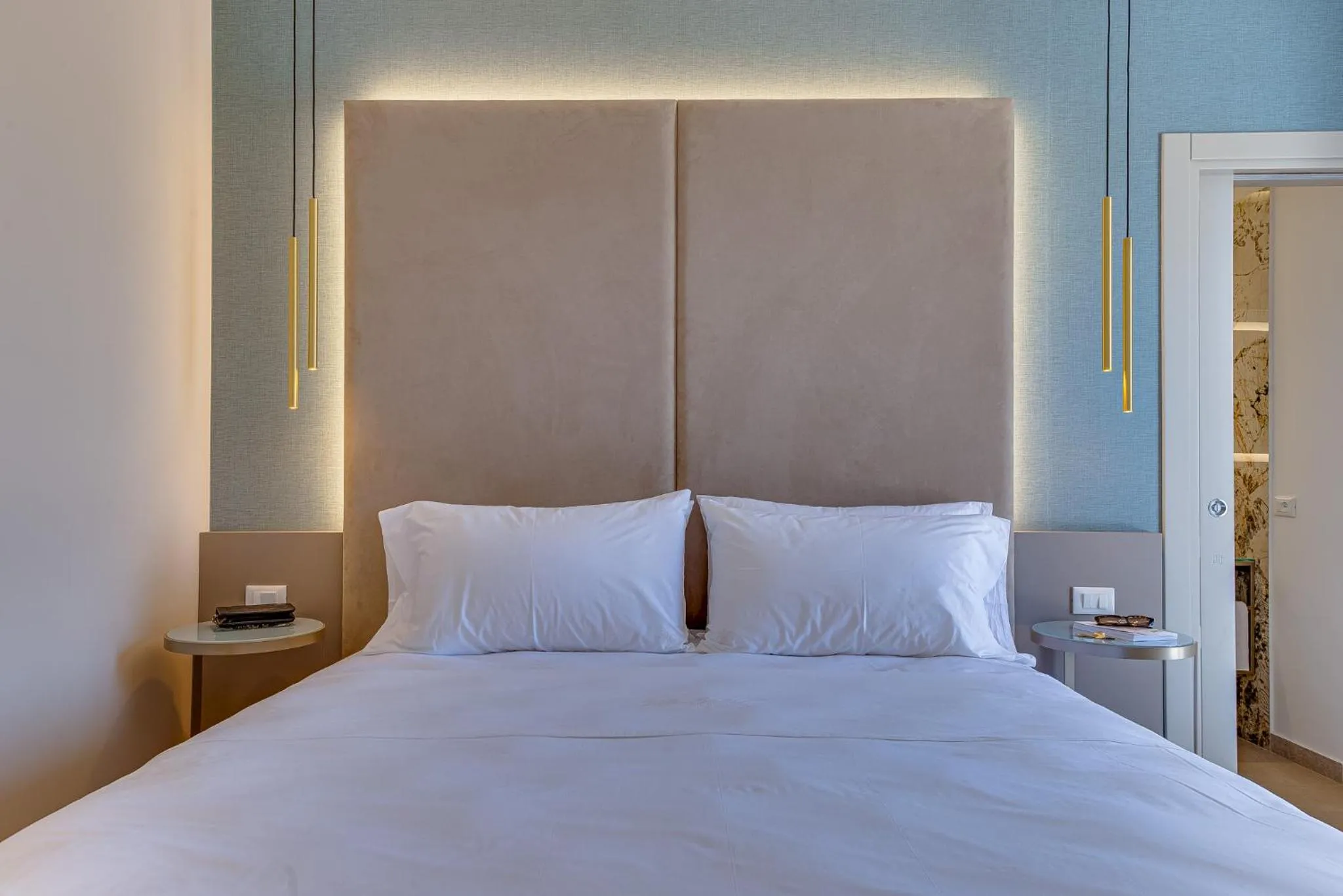 Bed in Villa Salisà