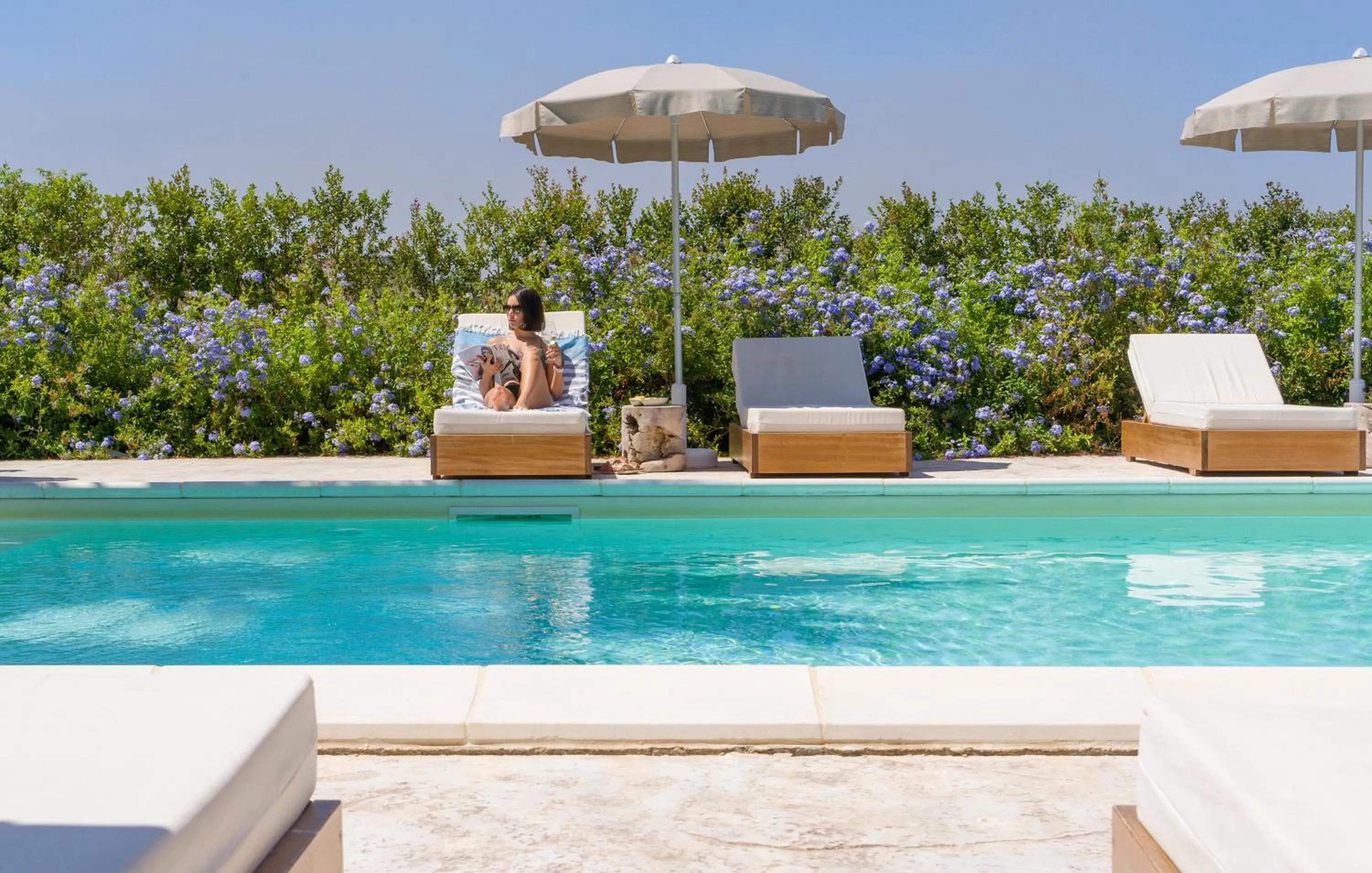 Swimming pool in Villa Salisà
