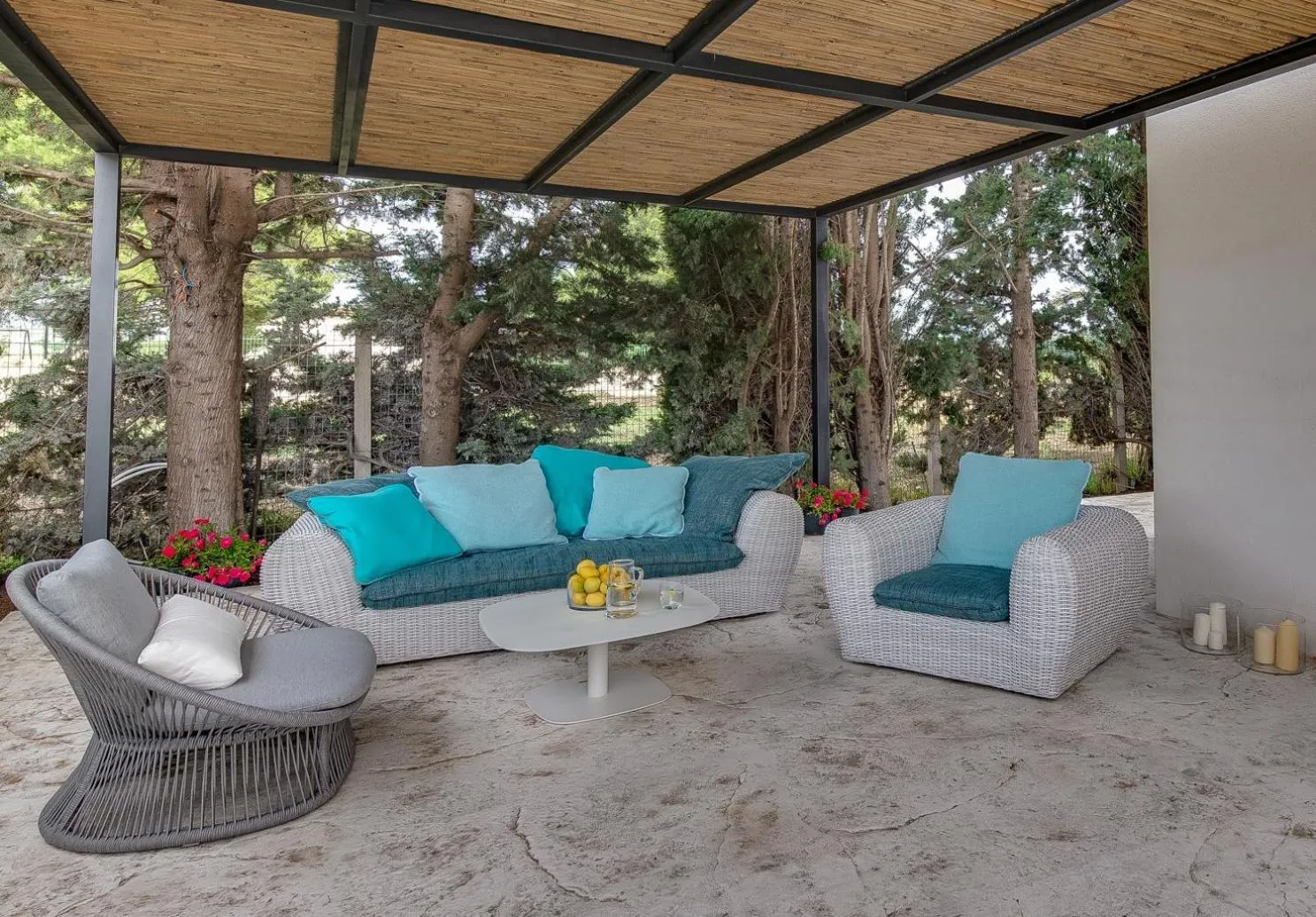 Patio in Villa Salisà