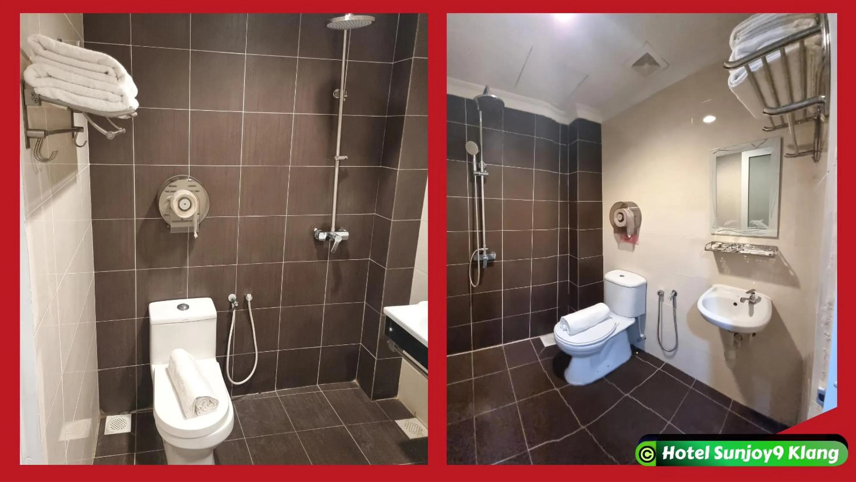 Shower in Hotel Sunjoy9 Klang