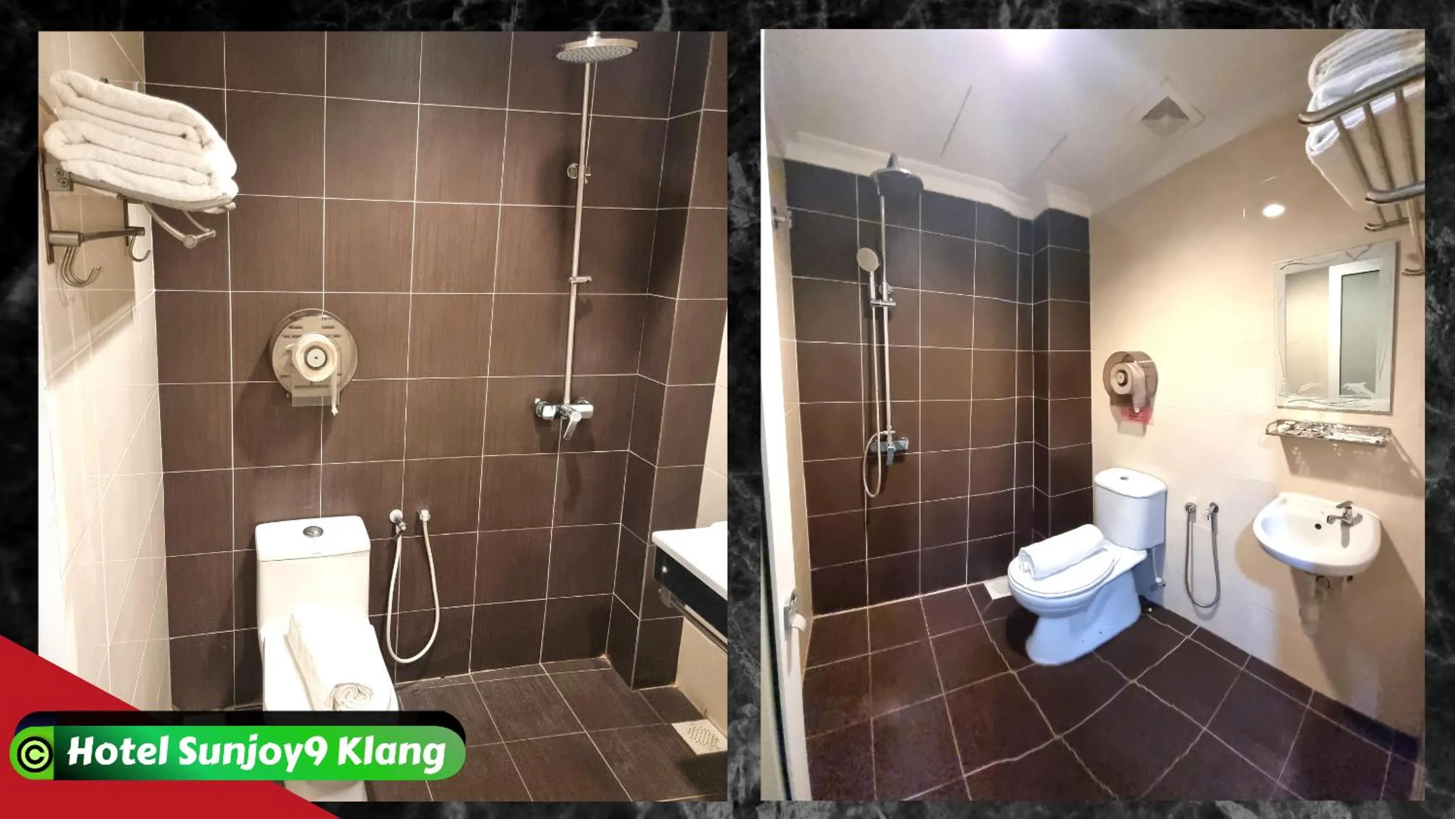 Shower in Hotel Sunjoy9 Klang