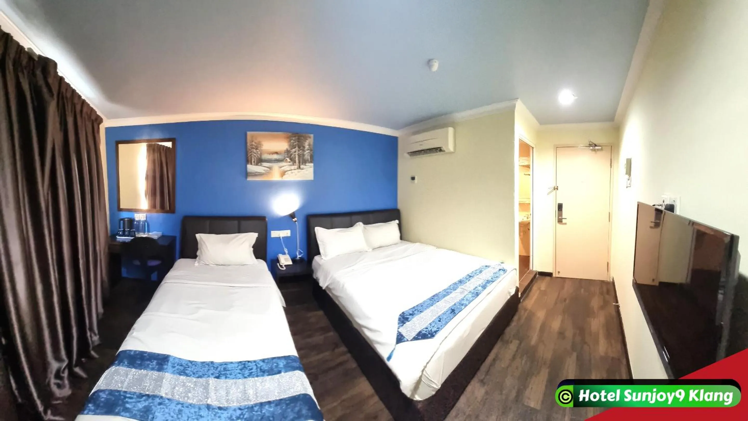 Bed in Hotel Sunjoy9 Klang