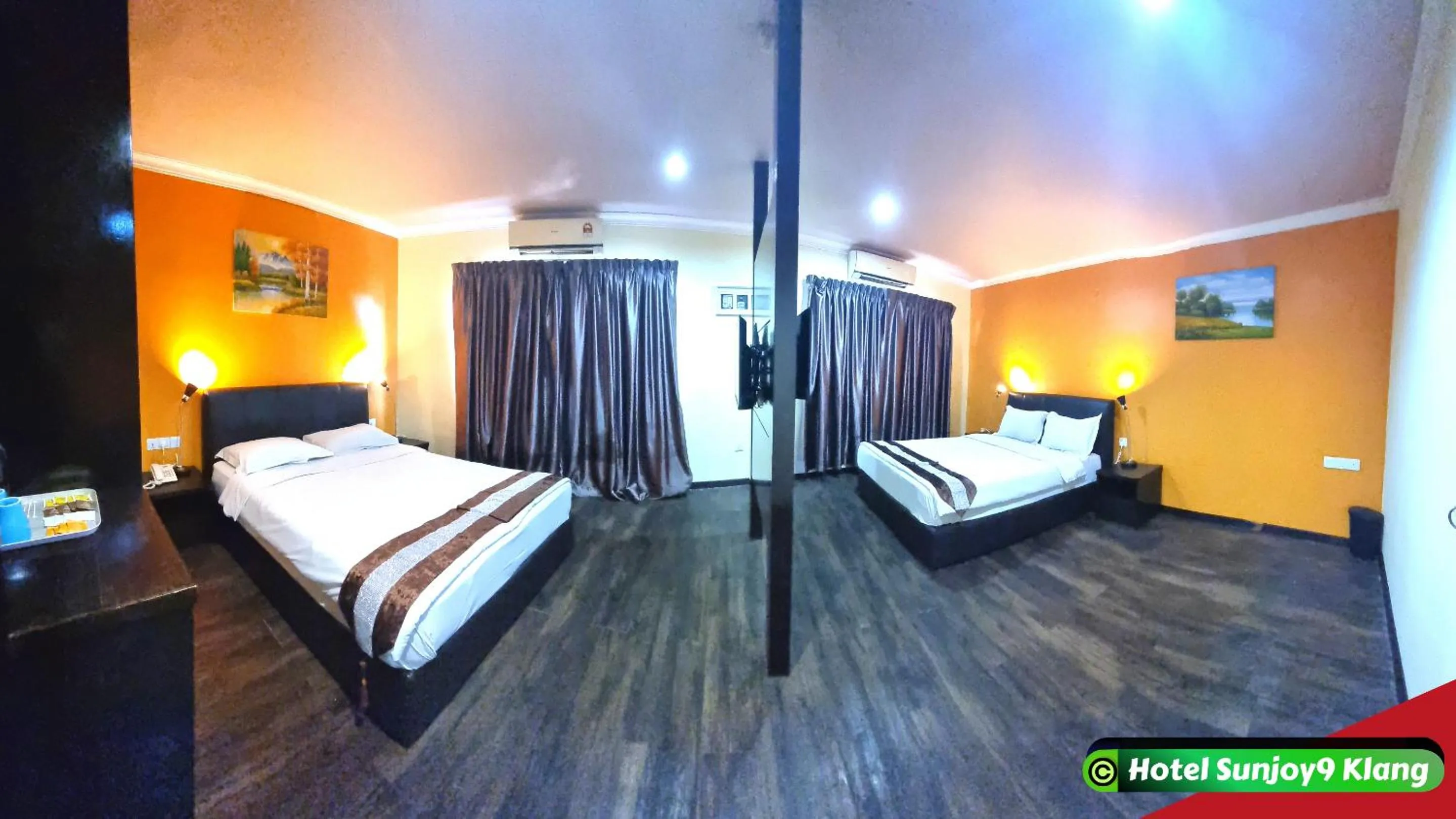 Bed in Hotel Sunjoy9 Klang