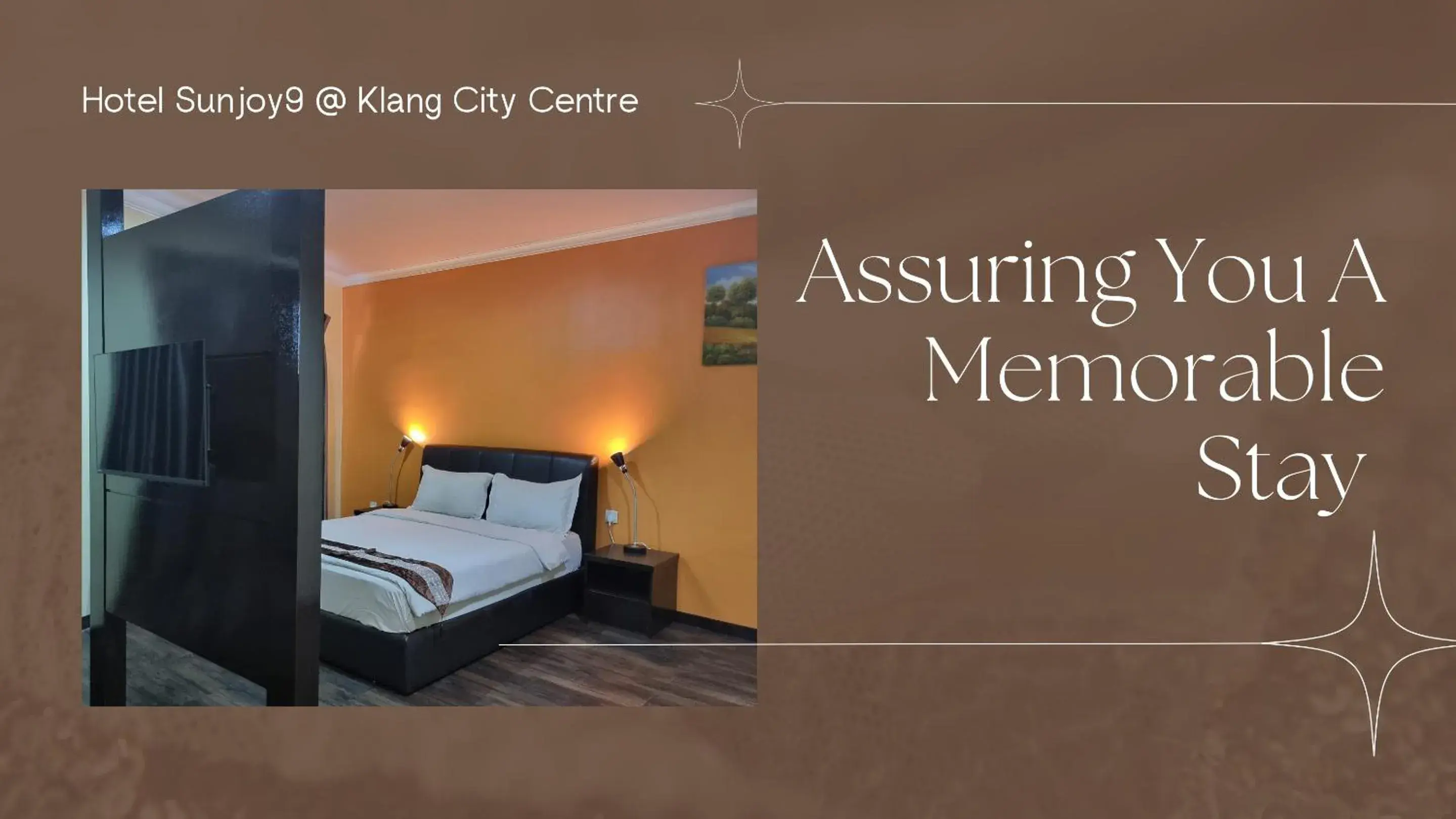 Property logo or sign, Bed in Hotel Sunjoy9 Klang Property logo or sign, Bed in Hotel Sunjoy9 Klang