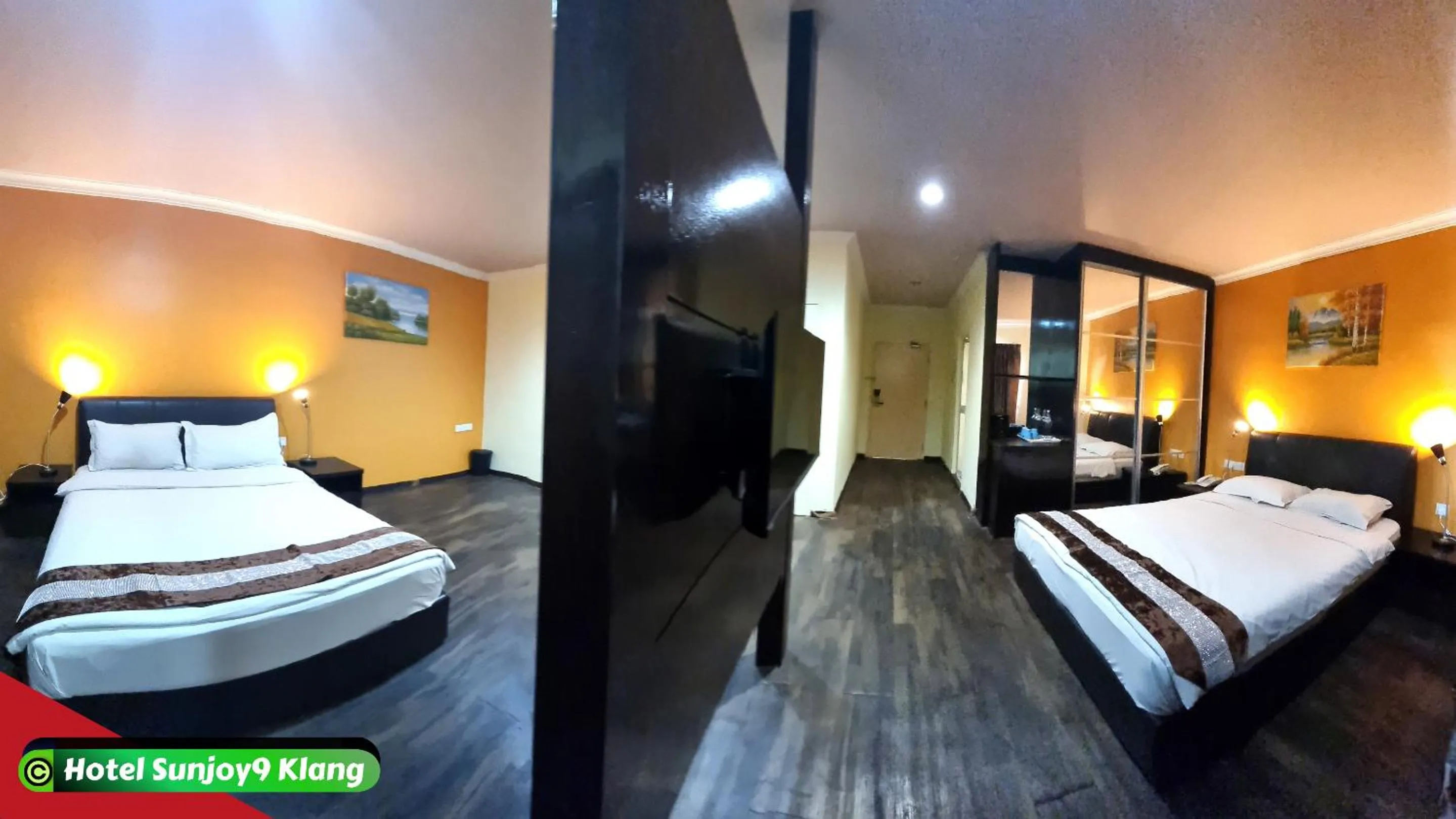 Bed in Hotel Sunjoy9 Klang