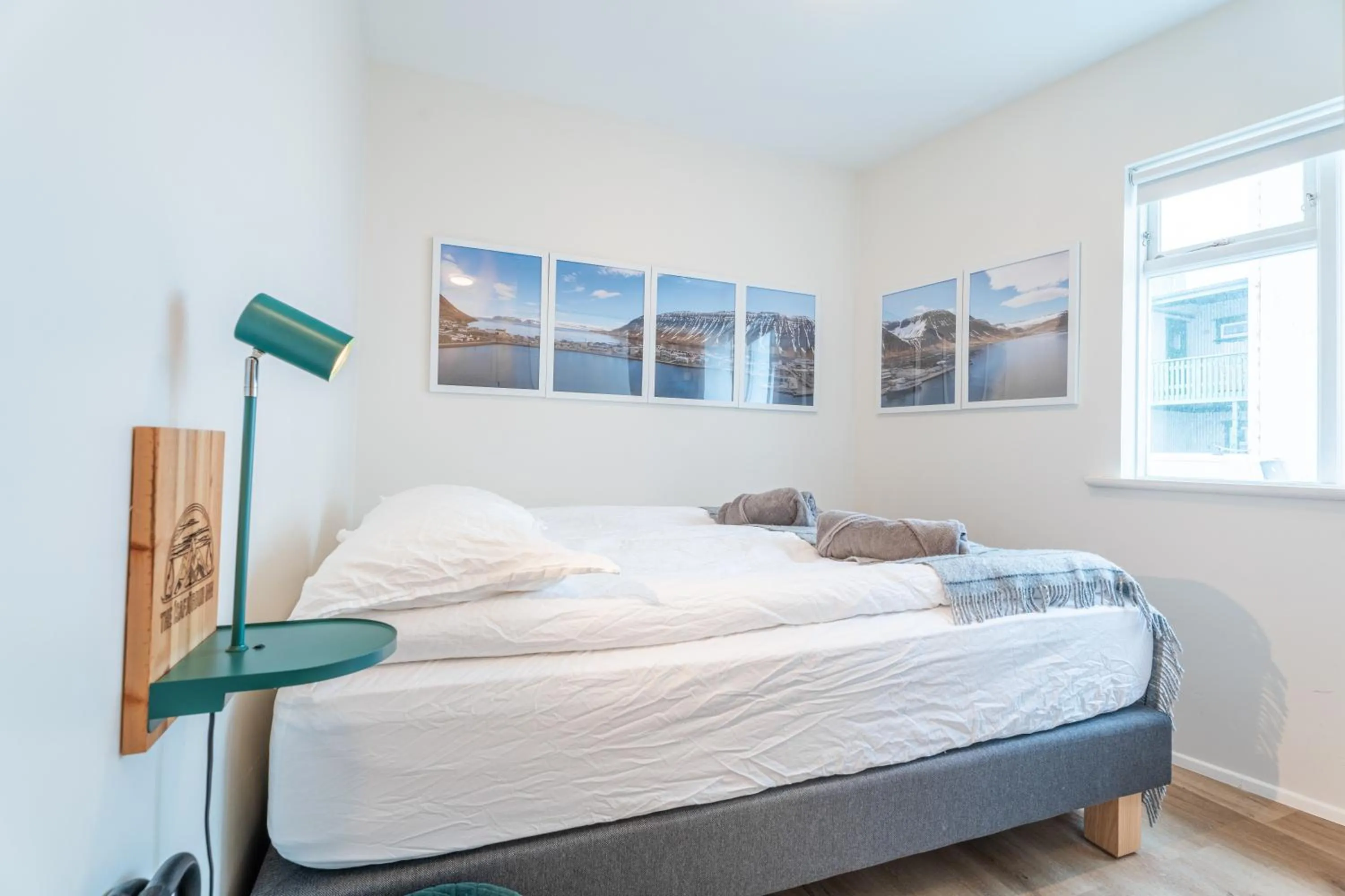 Bed in The Ísafjörður Inn by Ourhotels