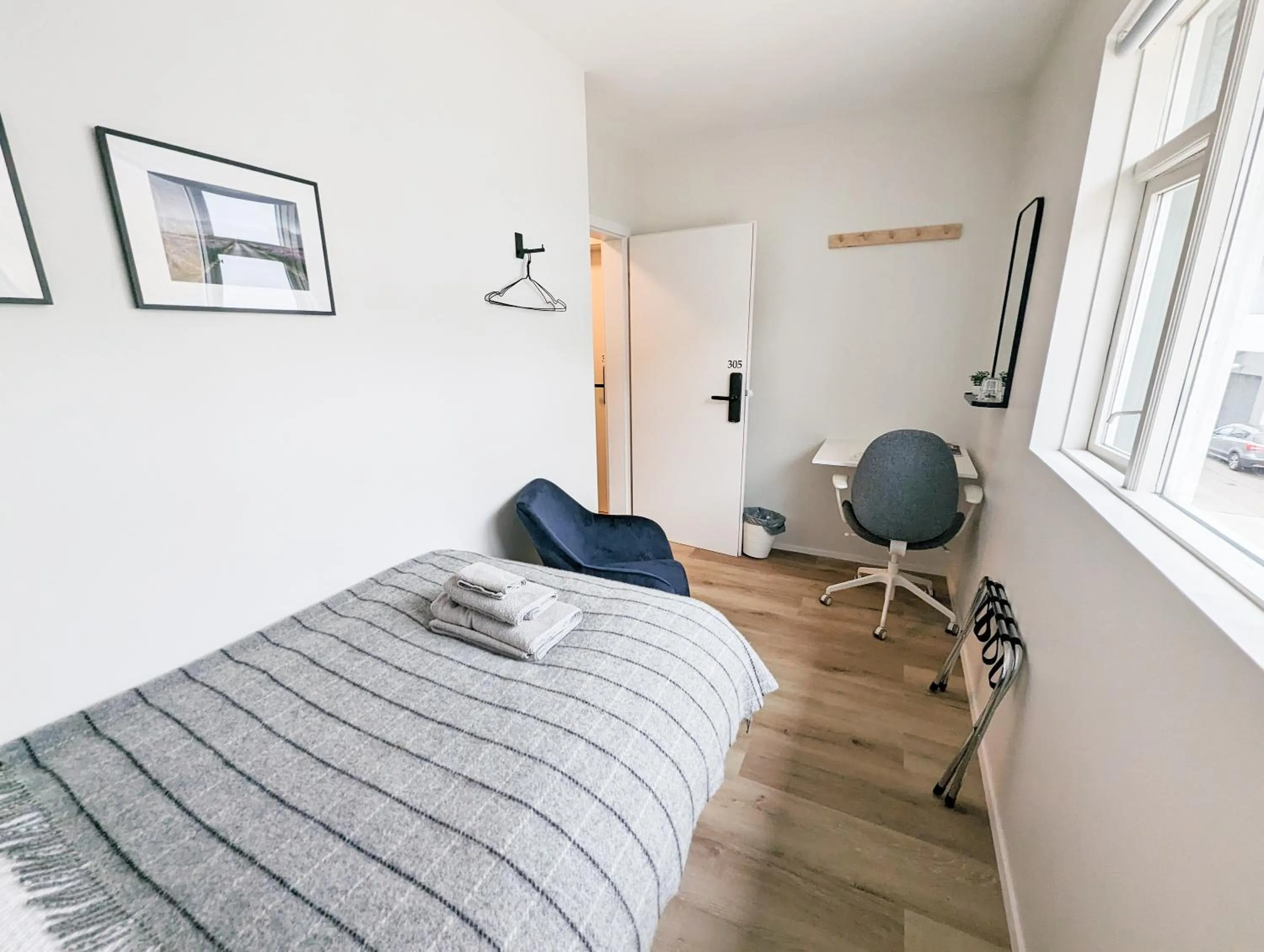 Photo of the whole room, Bed in The Ísafjörður Inn by Ourhotels