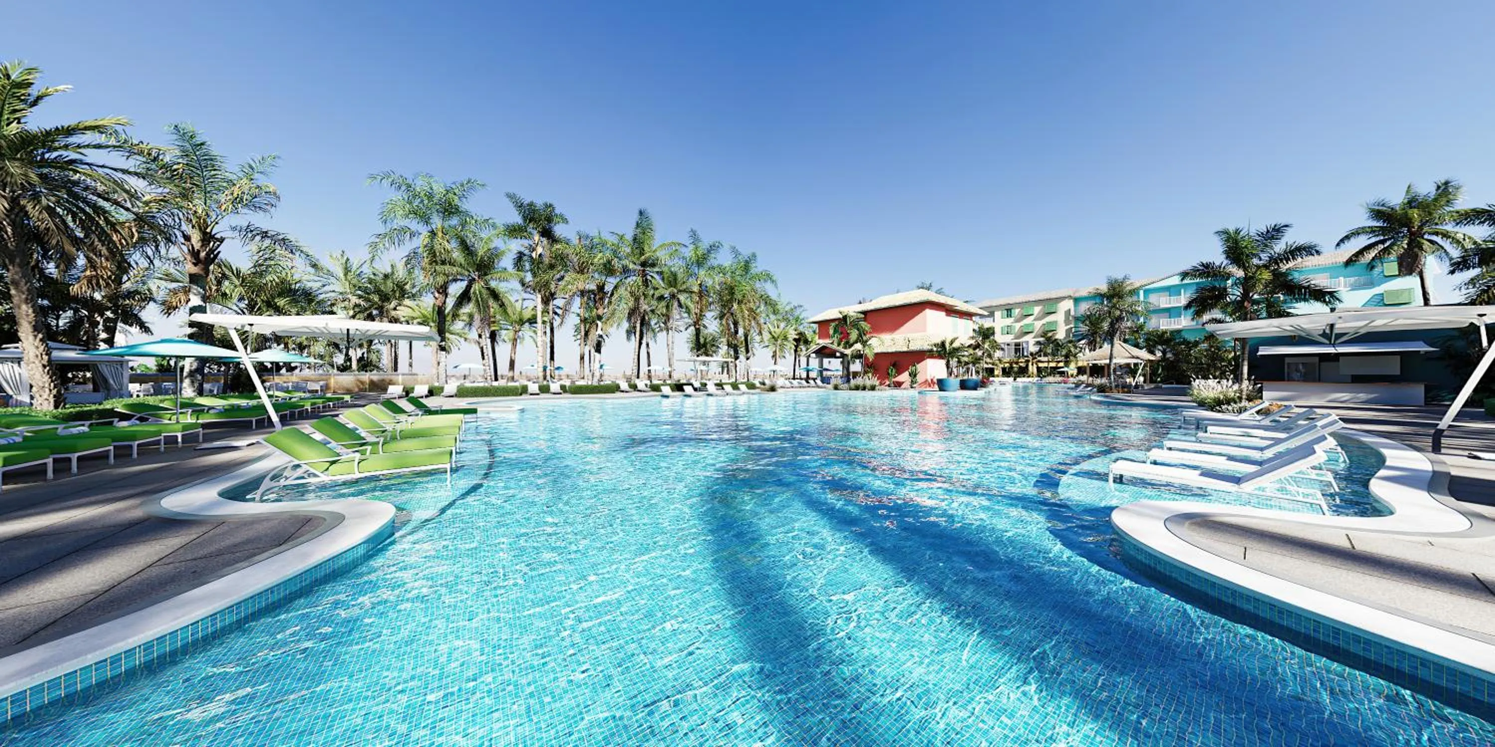 Swimming pool in Margaritaville Beach Resort Ft Myers Beach