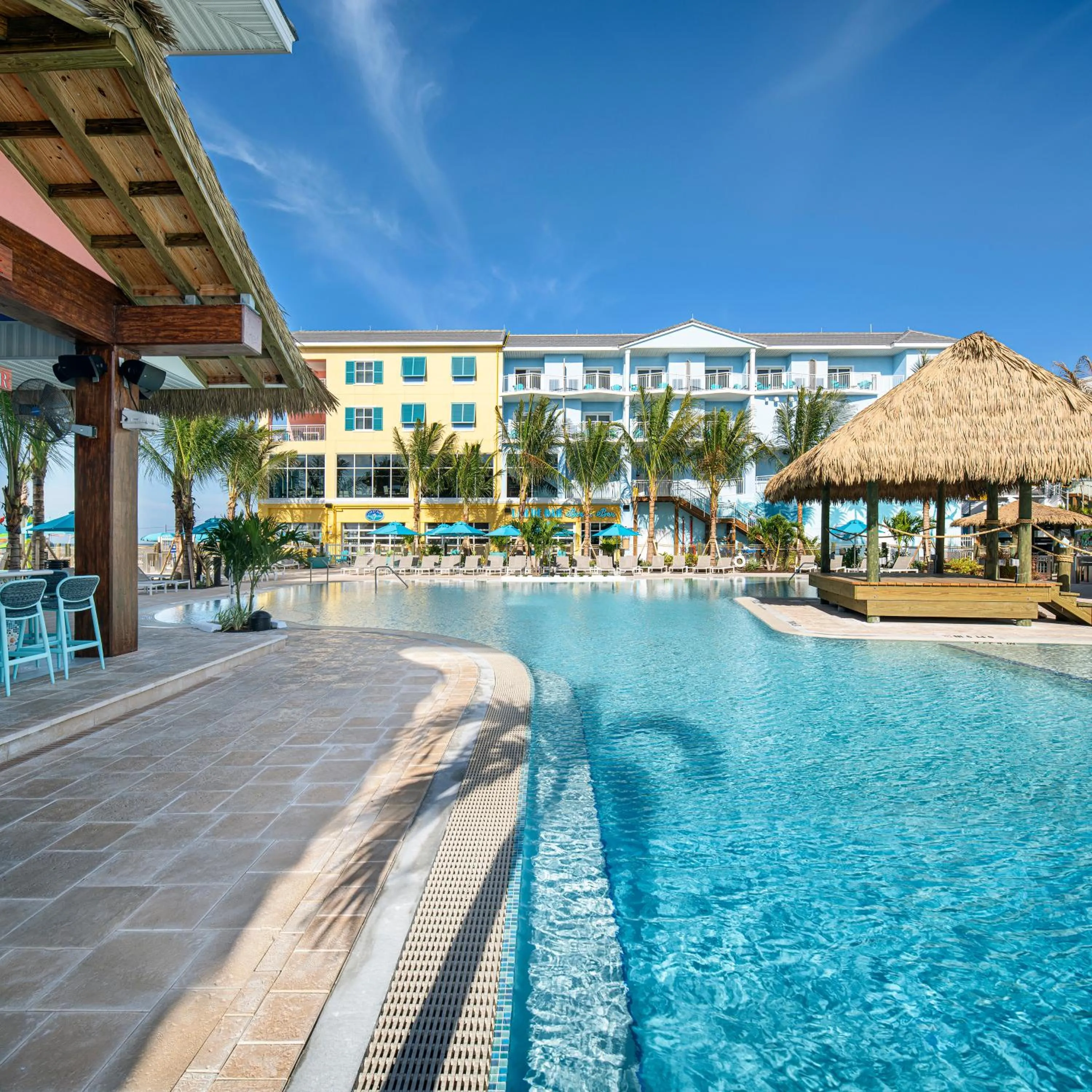 Property building in Margaritaville Beach Resort Ft Myers Beach