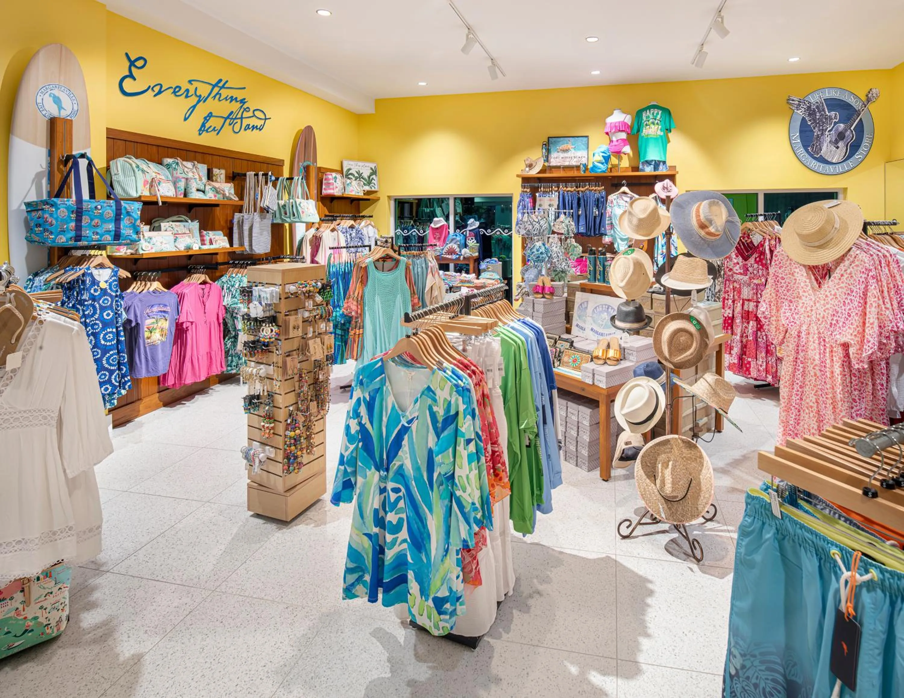On-site shops in Margaritaville Beach Resort Ft Myers Beach