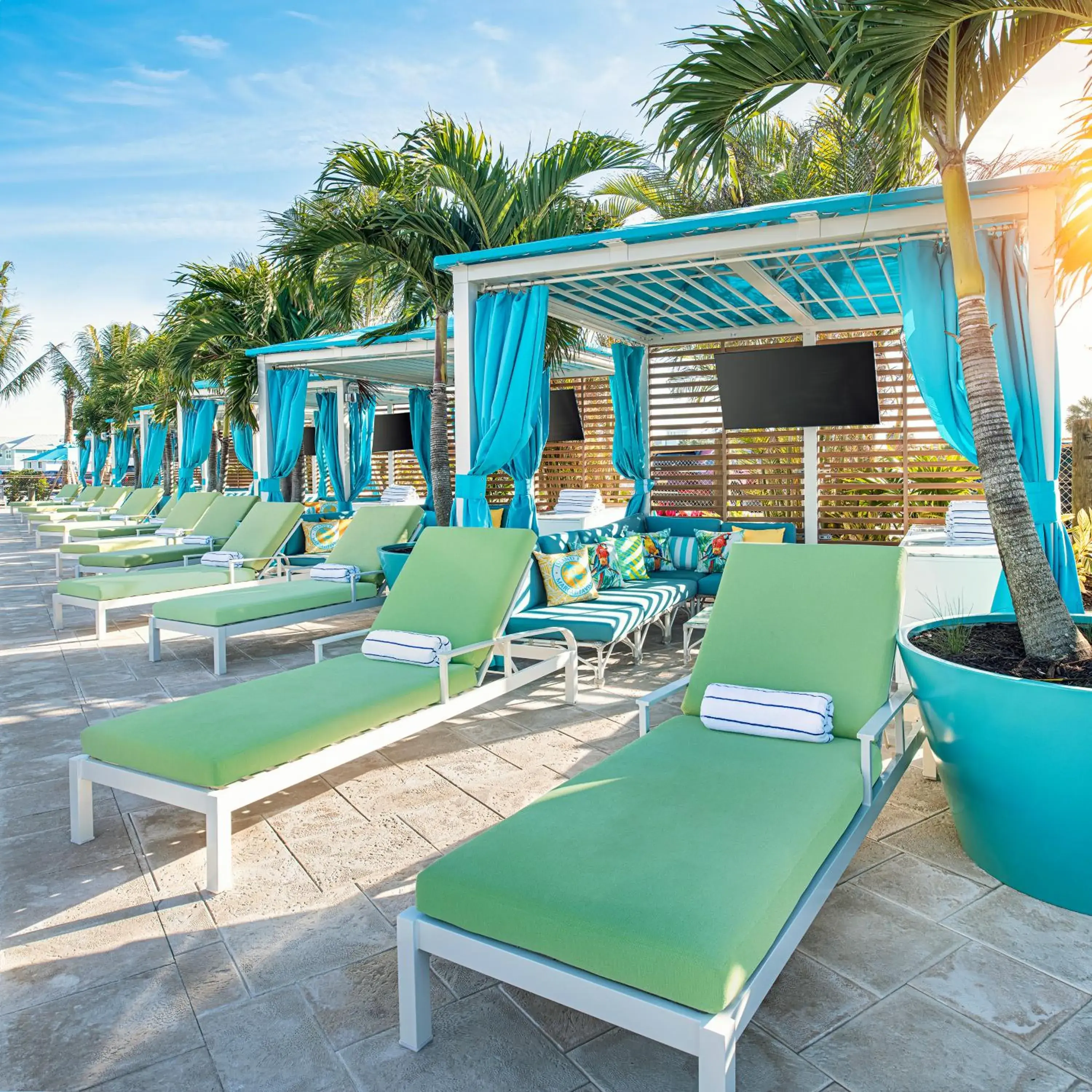 sunbed in Margaritaville Beach Resort Ft Myers Beach sunbed in Margaritaville Beach Resort Ft Myers Beach