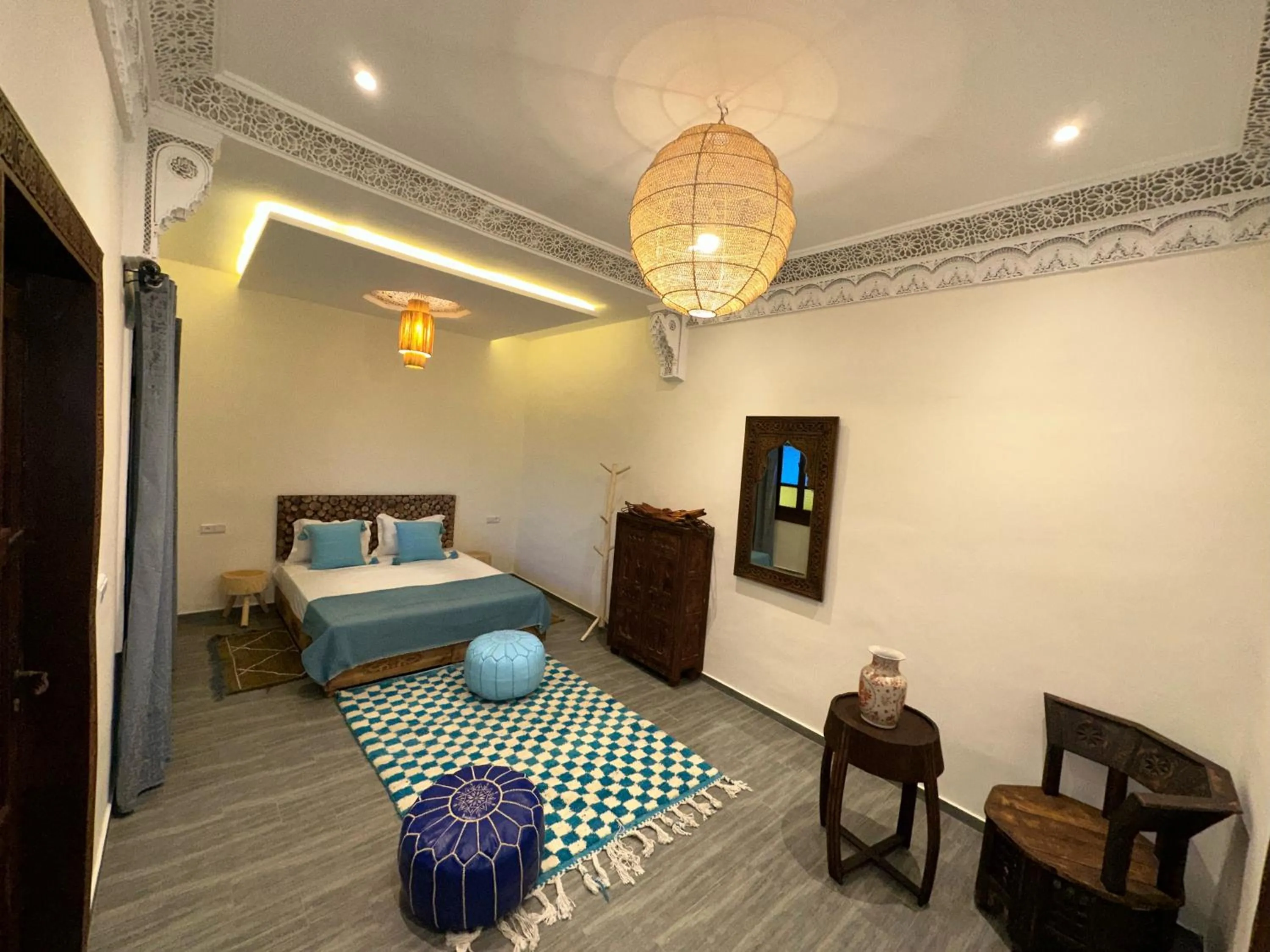 Bed in Oasis Merasi Marrakech