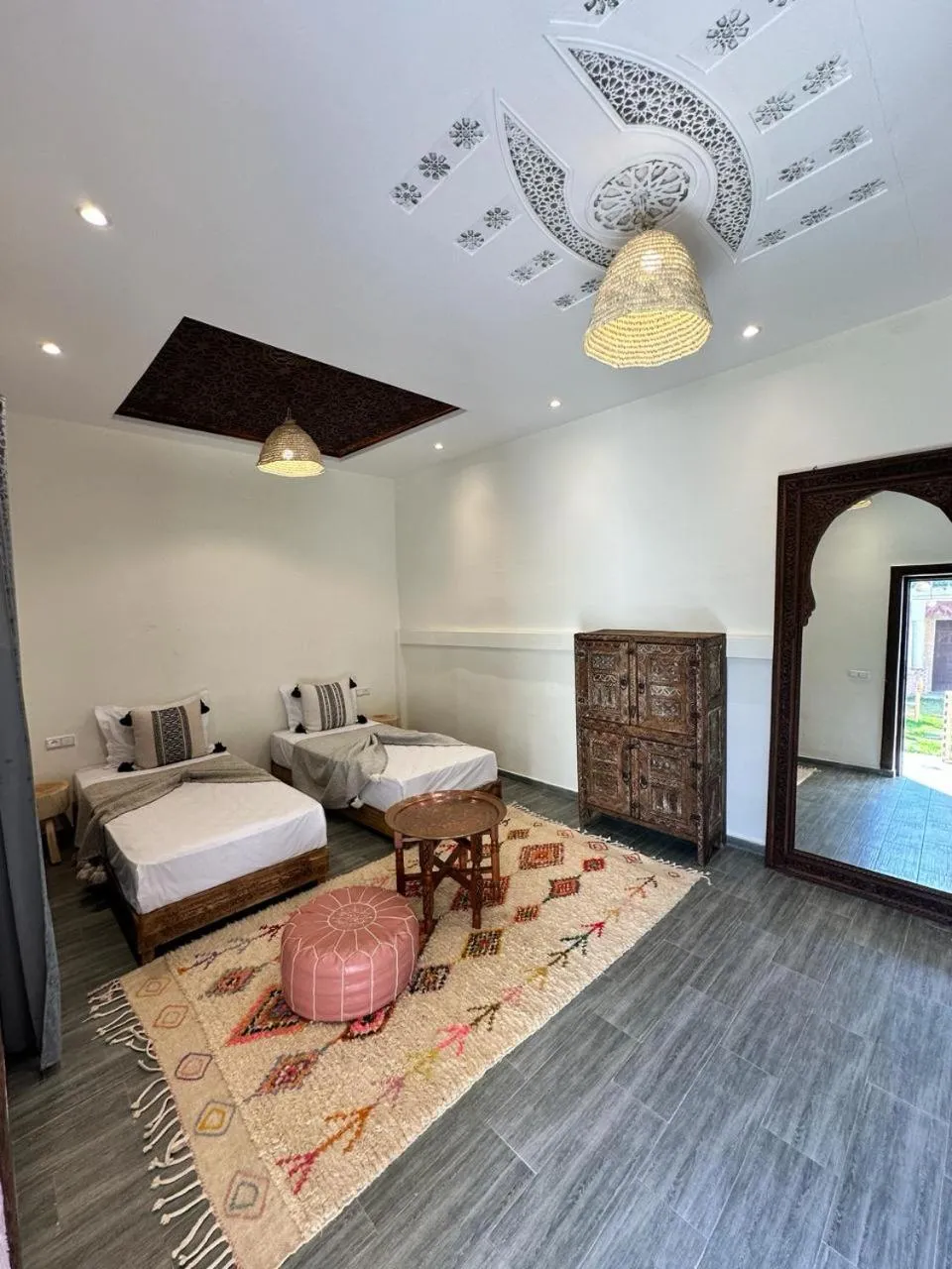 Bedroom, Bed in Oasis Merasi Marrakech