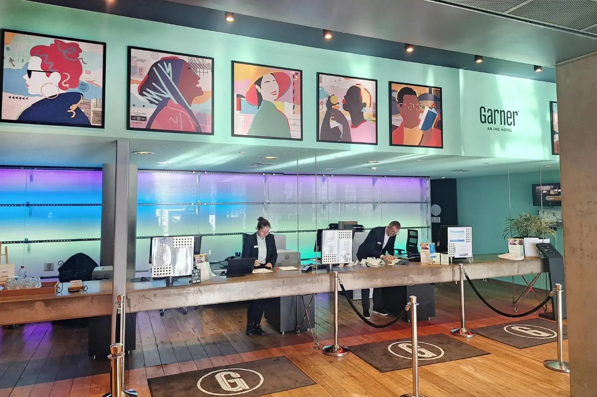 Lobby or reception in Garner Hotel Maastricht by IHG Lobby or reception in Garner Hotel Maastricht by IHG