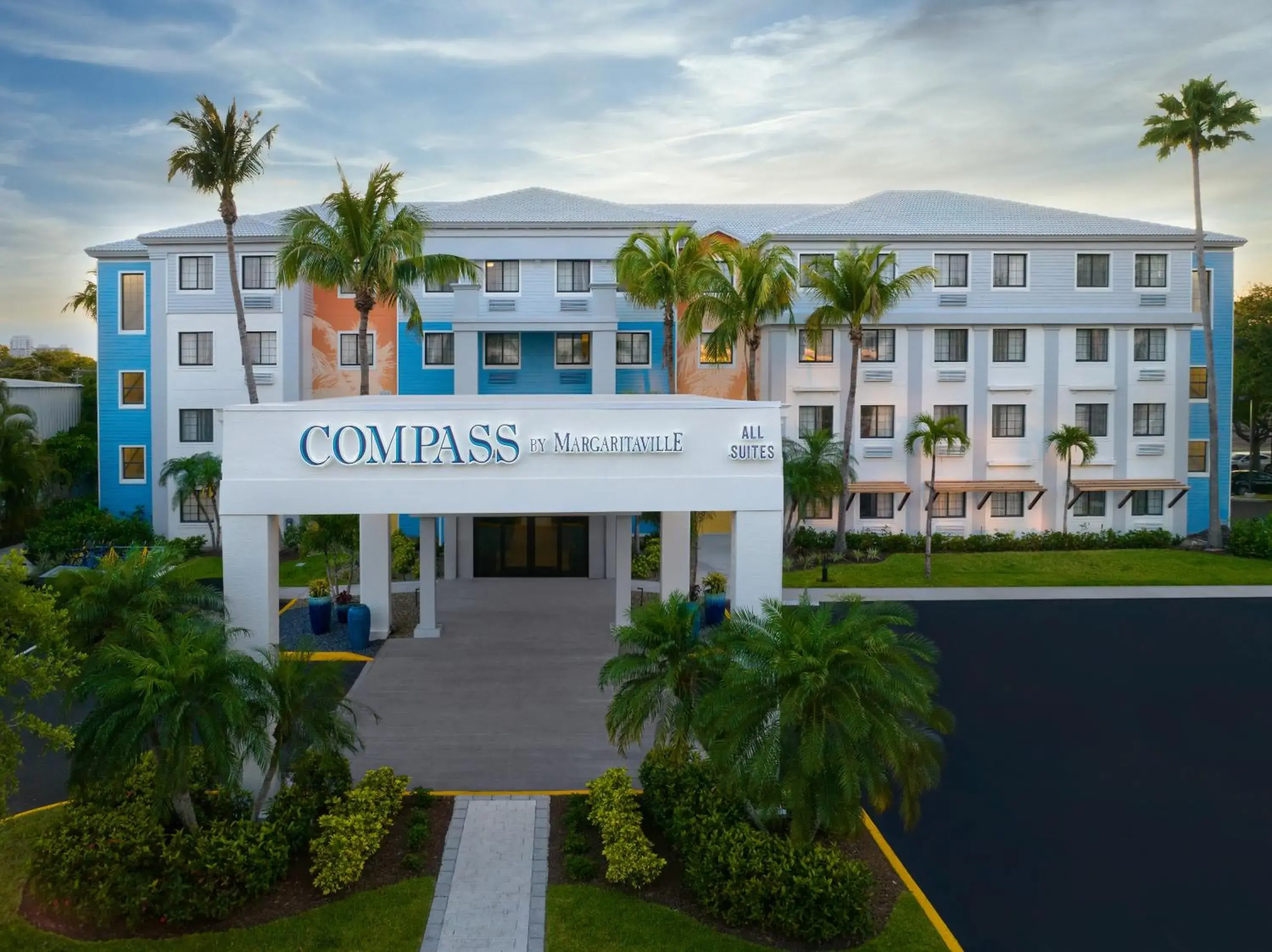Property building in Compass by Margaritaville Hotel Naples Property building in Compass by Margaritaville Hotel Naples