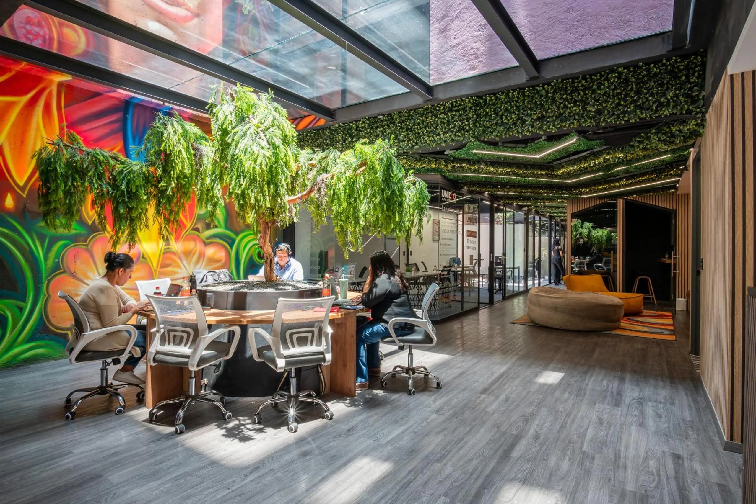 Seating area in Be Local